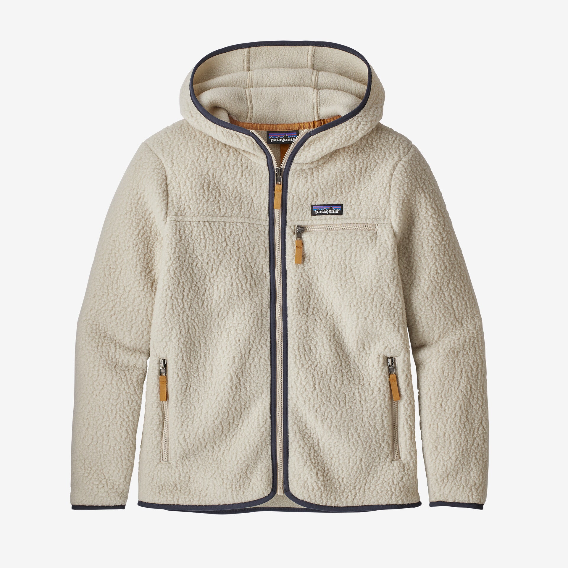 Women's Retro Pile Fleece Hoody - Pelican