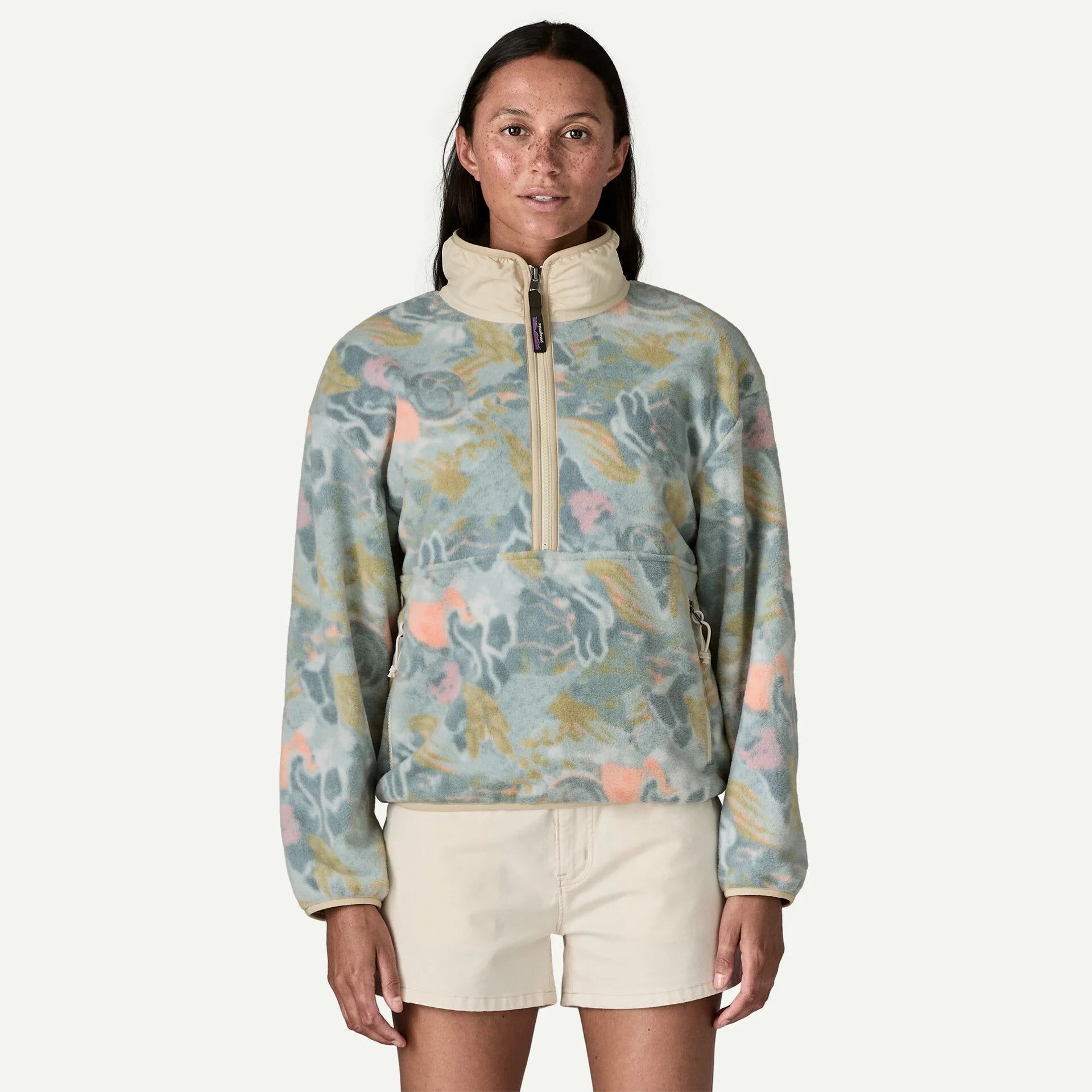 W's Synchilla® Fleece Marsupial Pullover - Virtually Blue