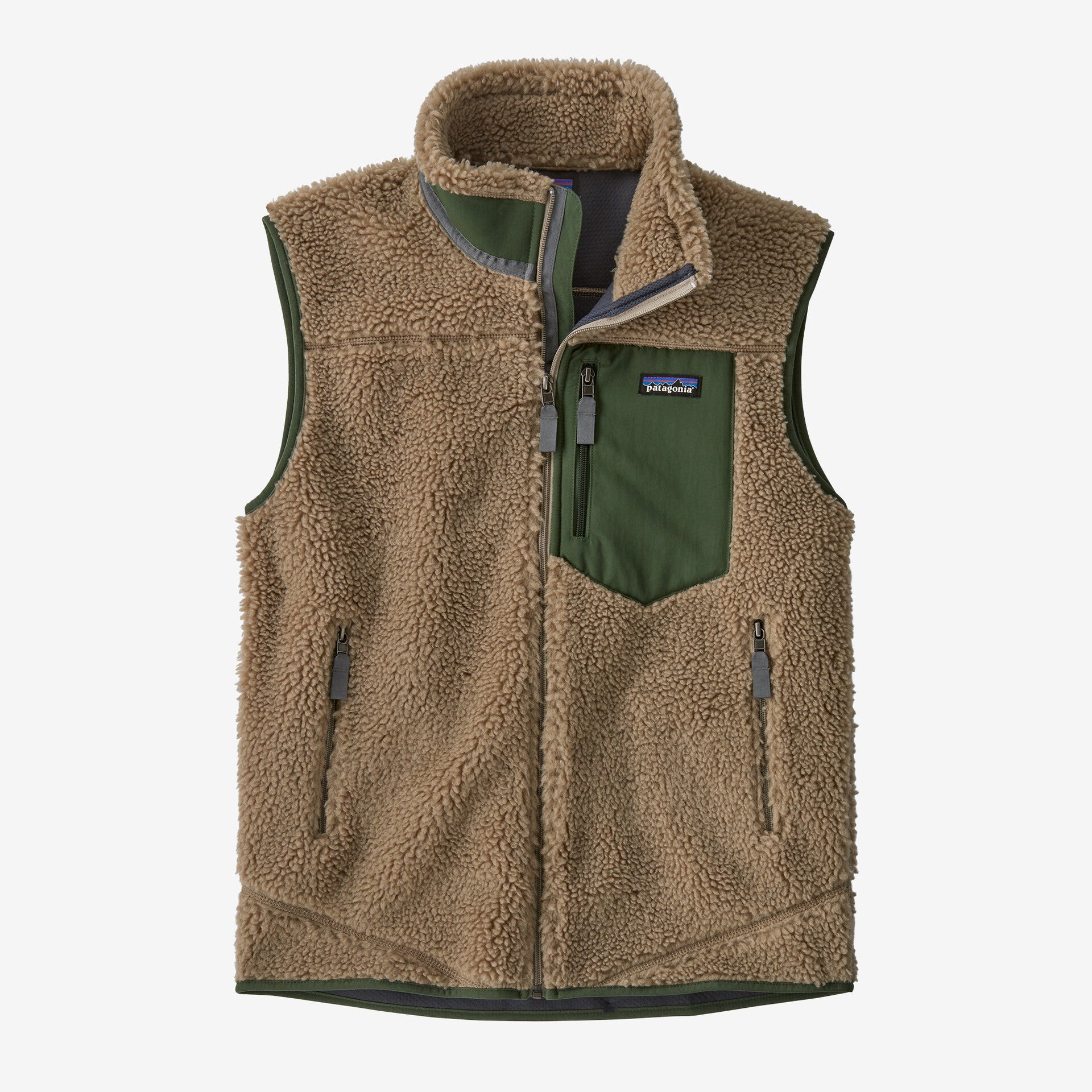 Men's Classic Retro-X® Fleece Vest - Seabird Grey