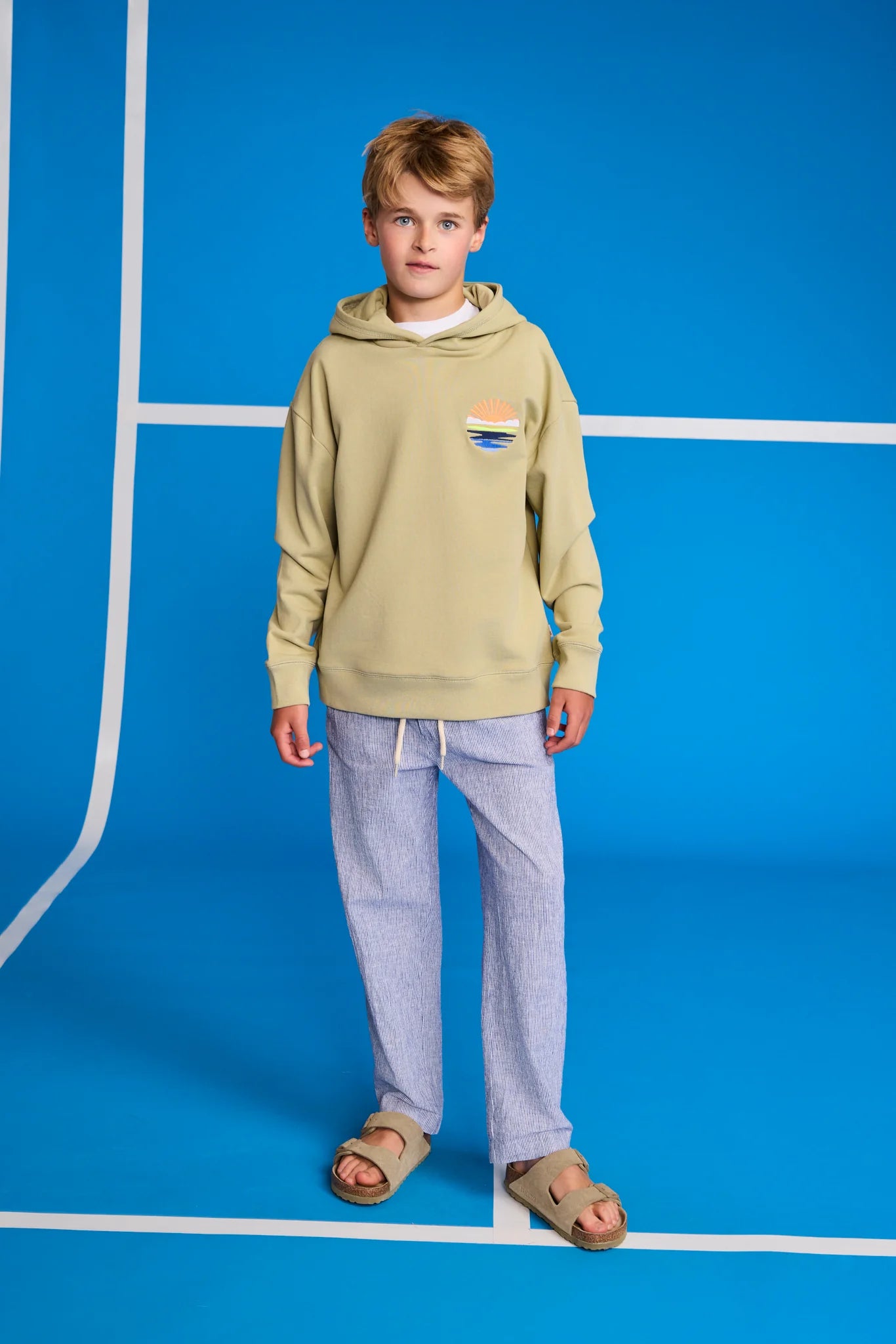 Arthur Hoodie Sunbay - Thyme