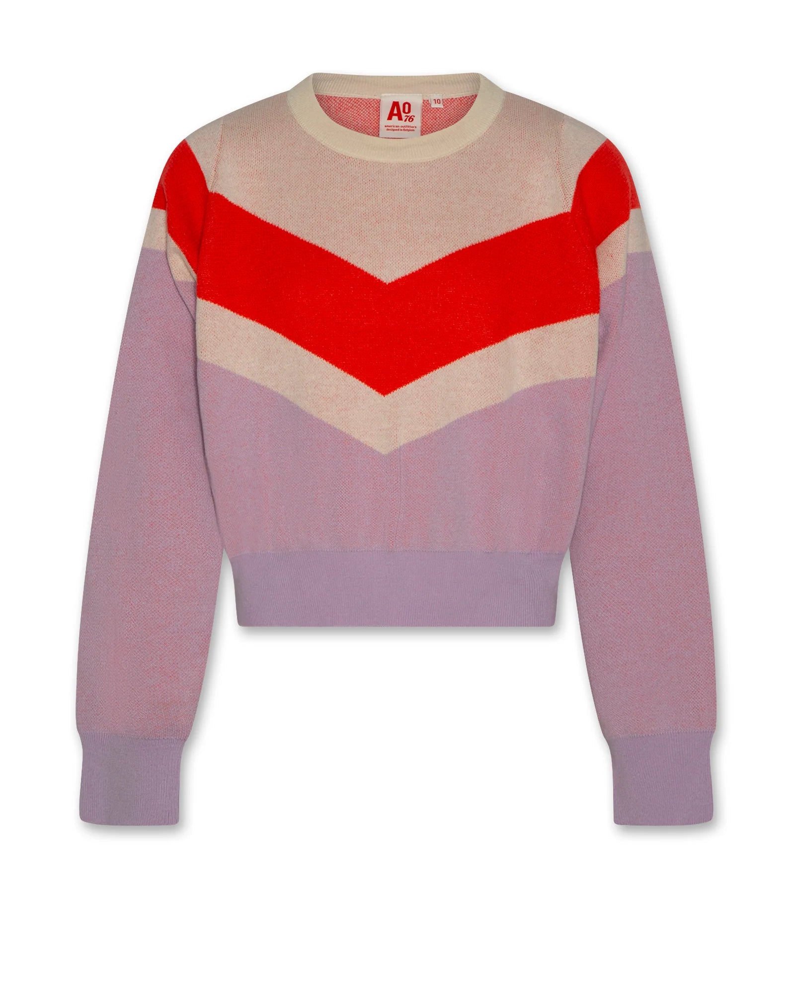 Jess C-Neck Stripe Sweater