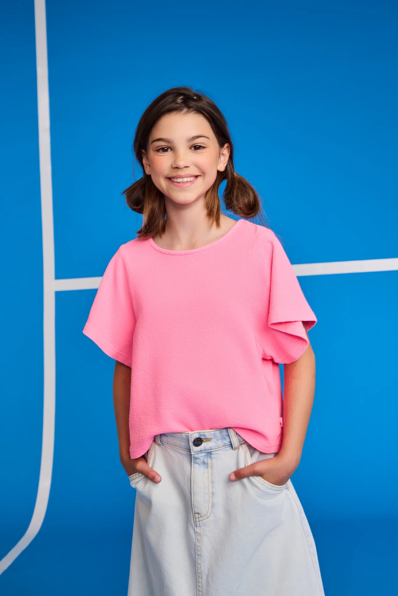 Mio Tshirt - Ace - Fluo Pink