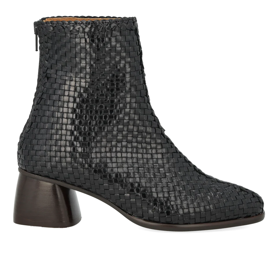 Handgeflochtener Stiefel - Black