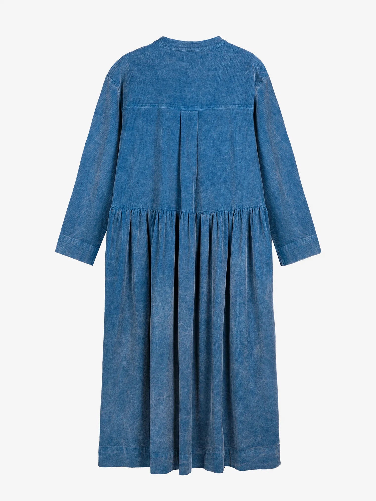 Blue Corduroy Relaxed Dress