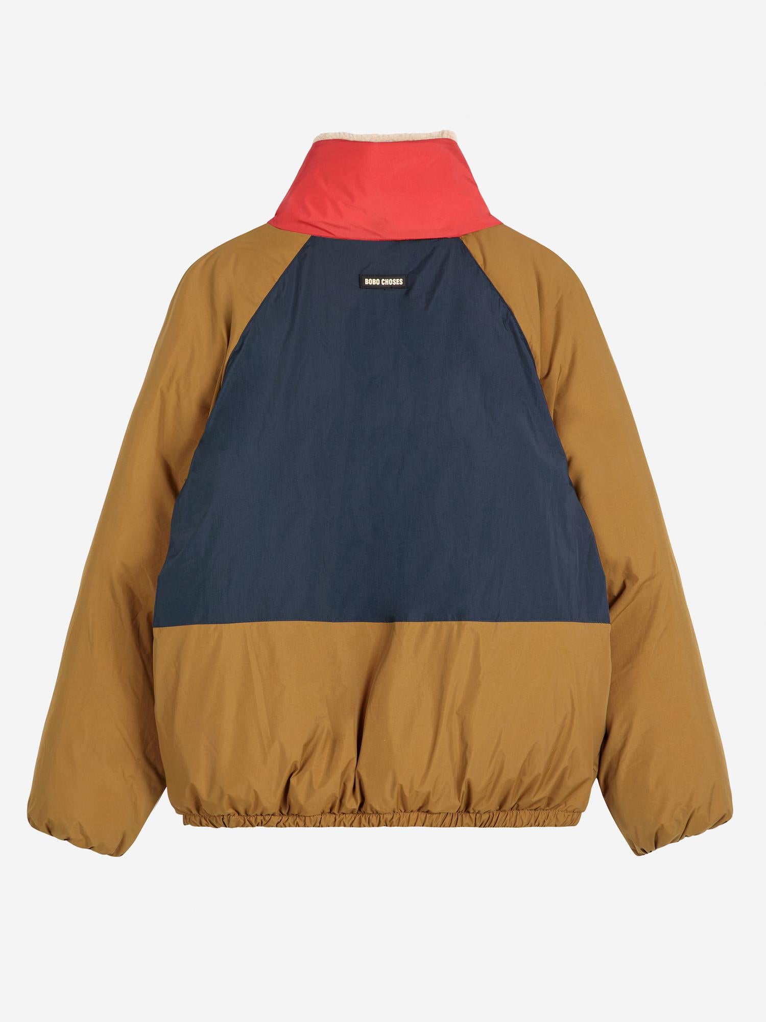 Color Block Padded Puffer
