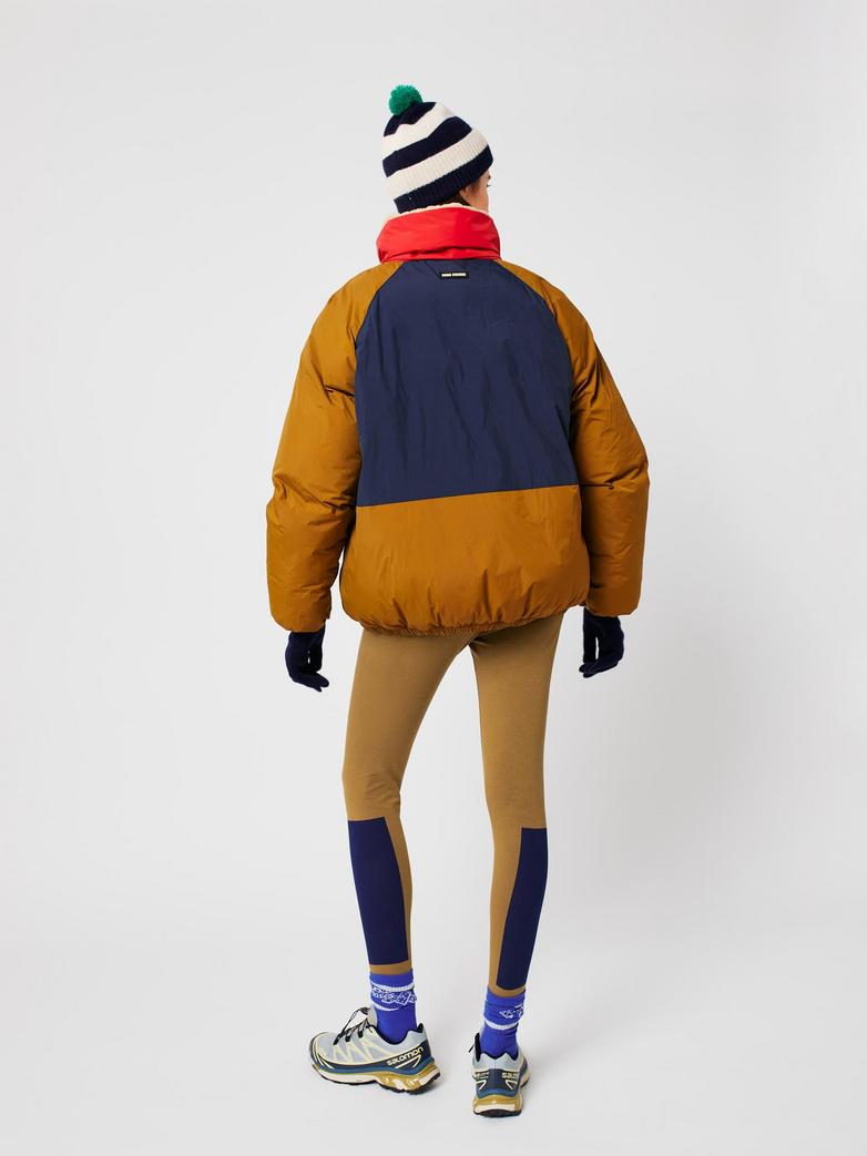 Color Block Padded Puffer