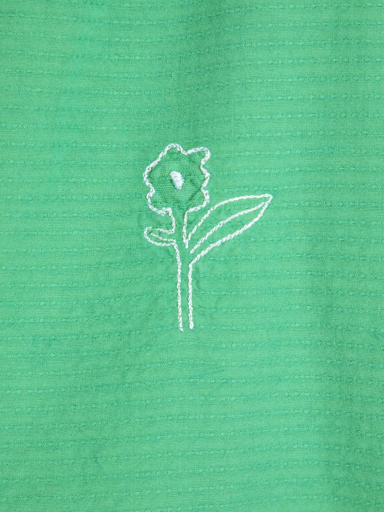 Recycled Cotton Top - Green
