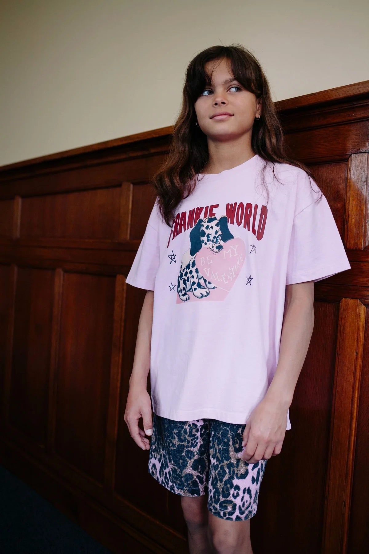 Leopard Shorts Pink