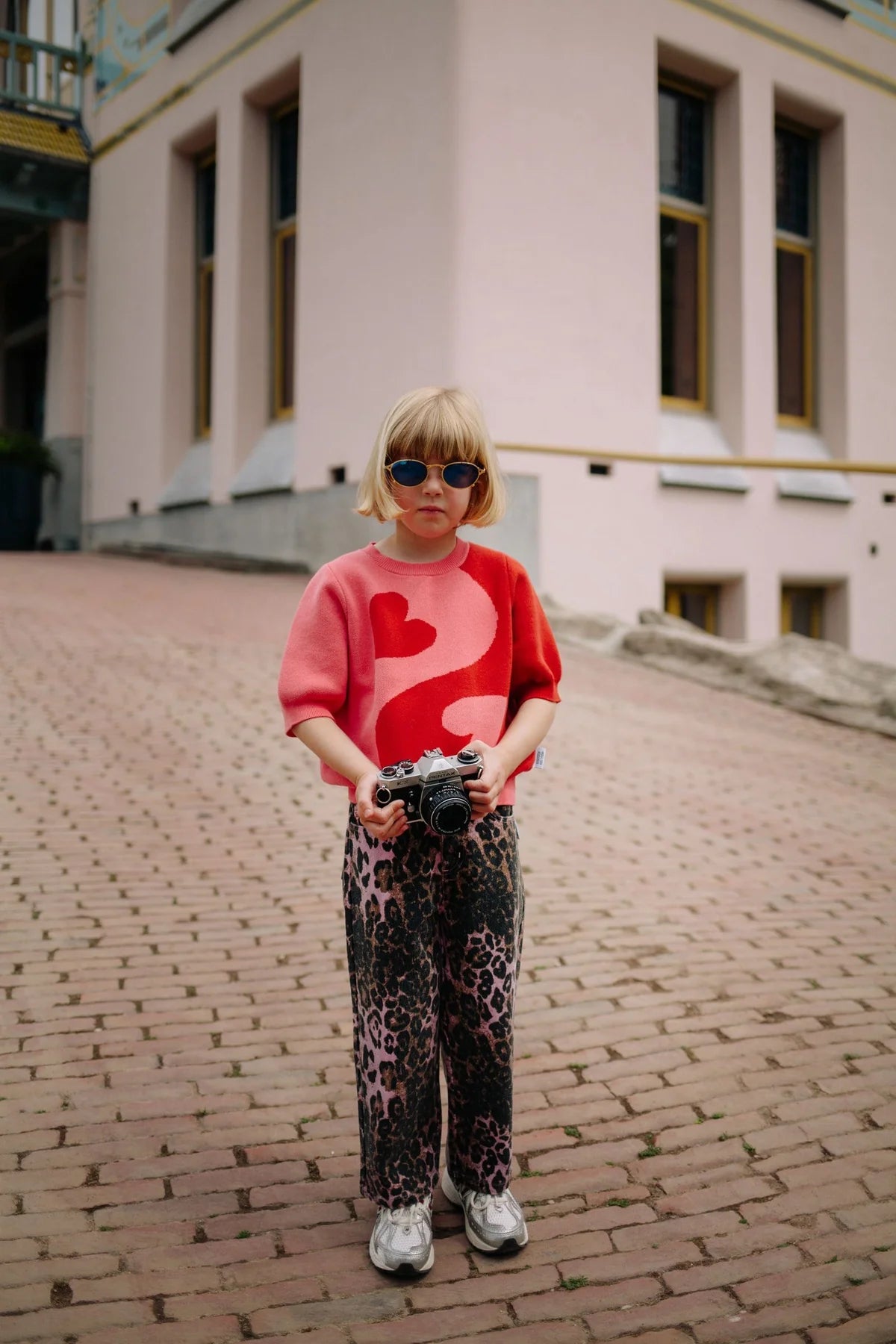 Leopard Pants Pink