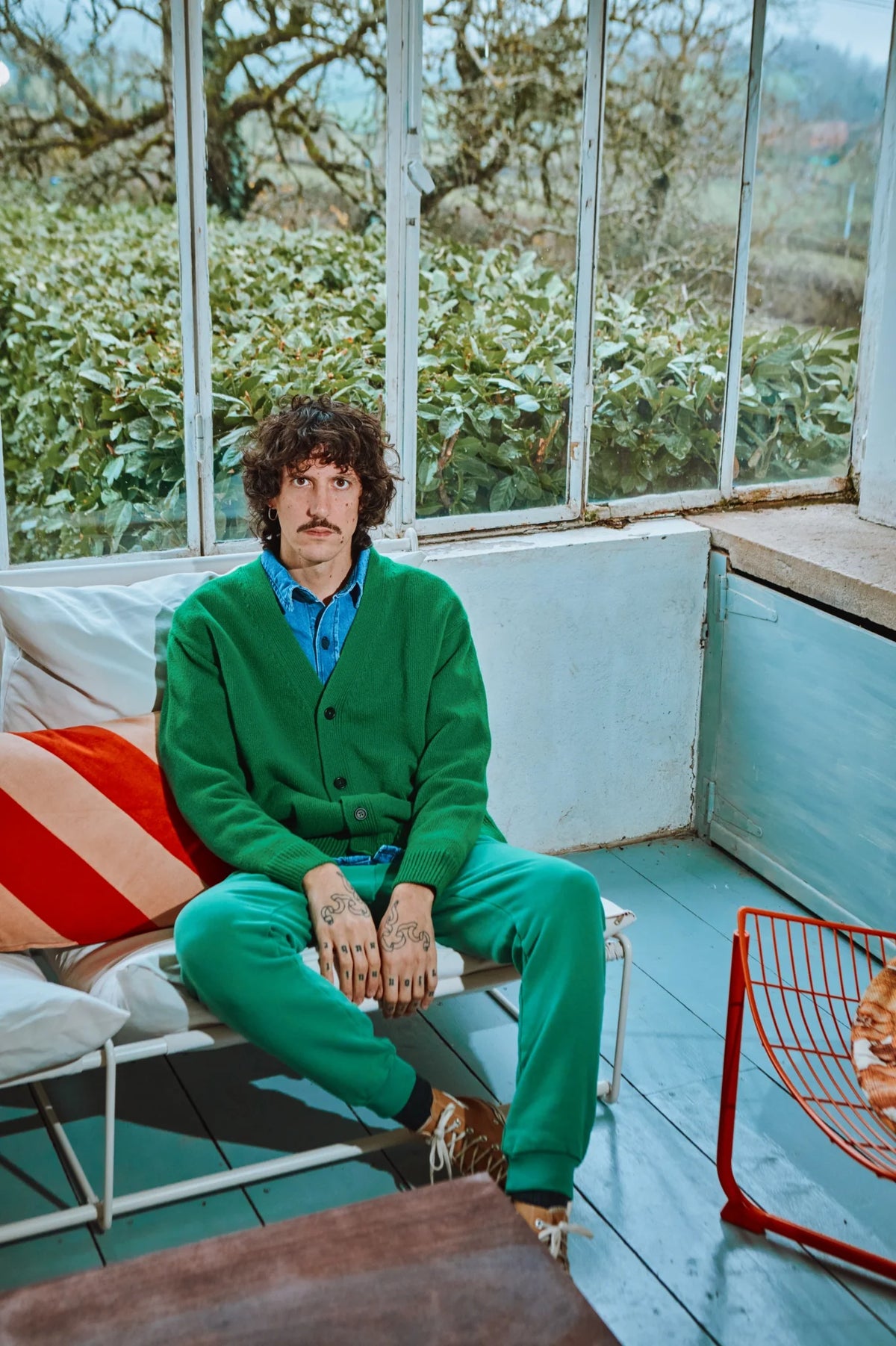 Ammi Cardigan - Green