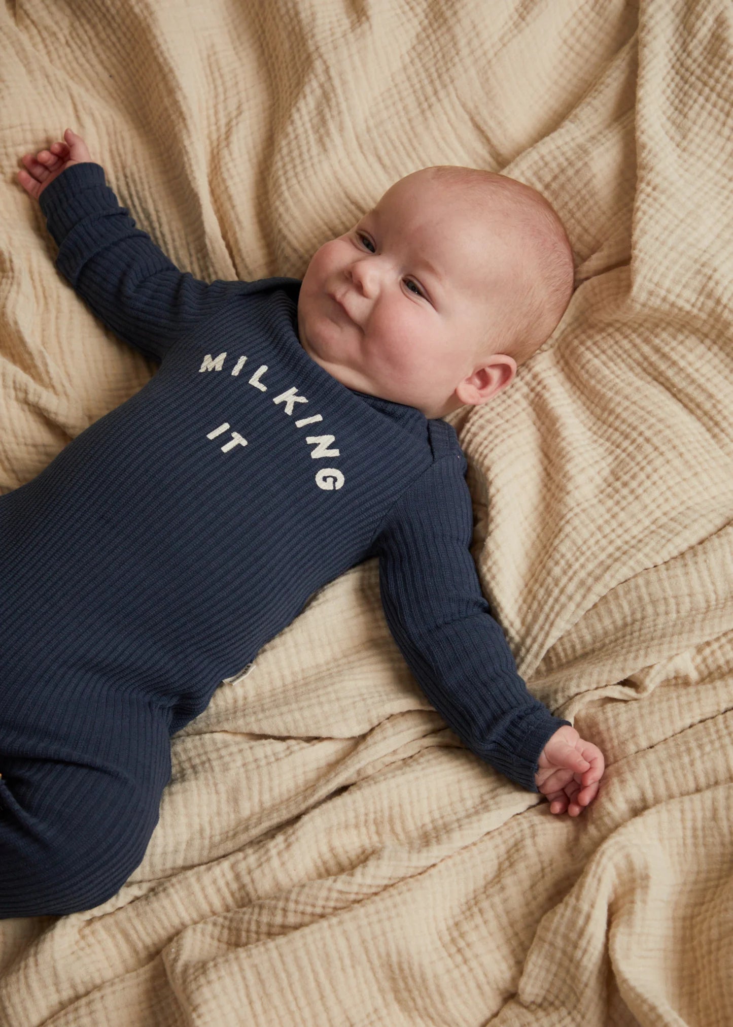 Milking It ® Navy Onesie