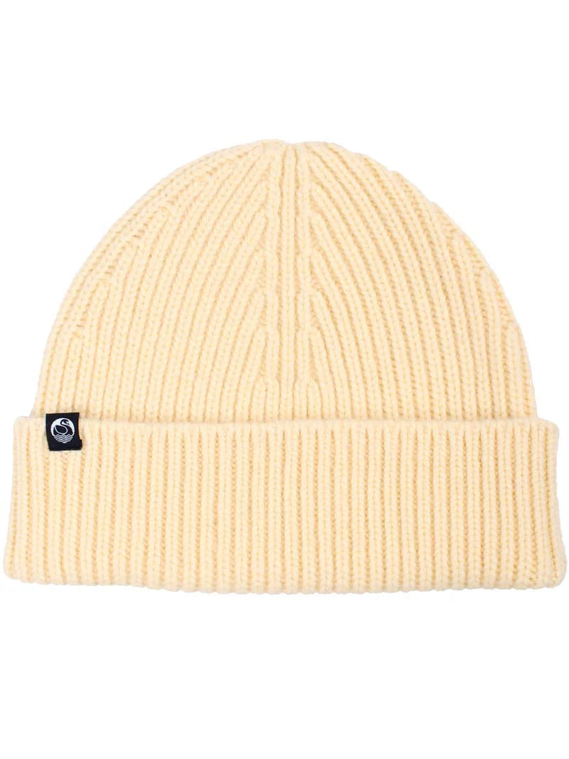 Merino Beanie - Soft Yellow - OS