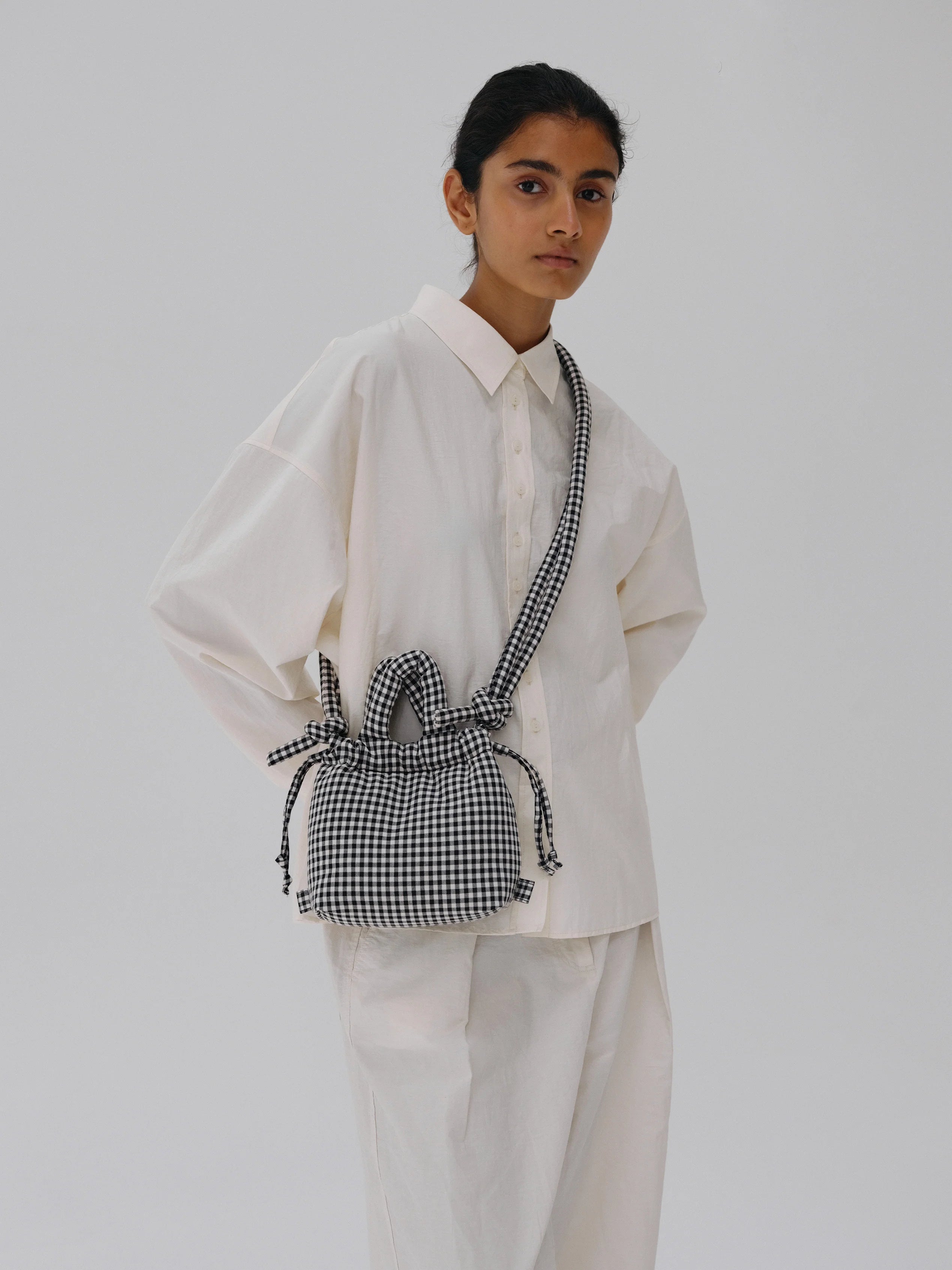 Micro Ona Soft Bag - Vichy Black