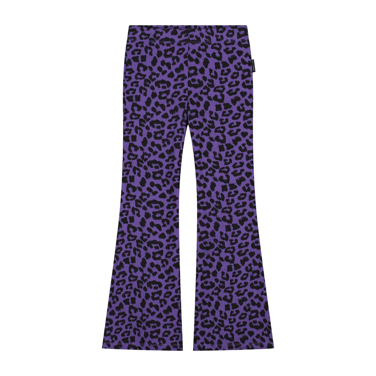 Leopard Flared Purple Leggins