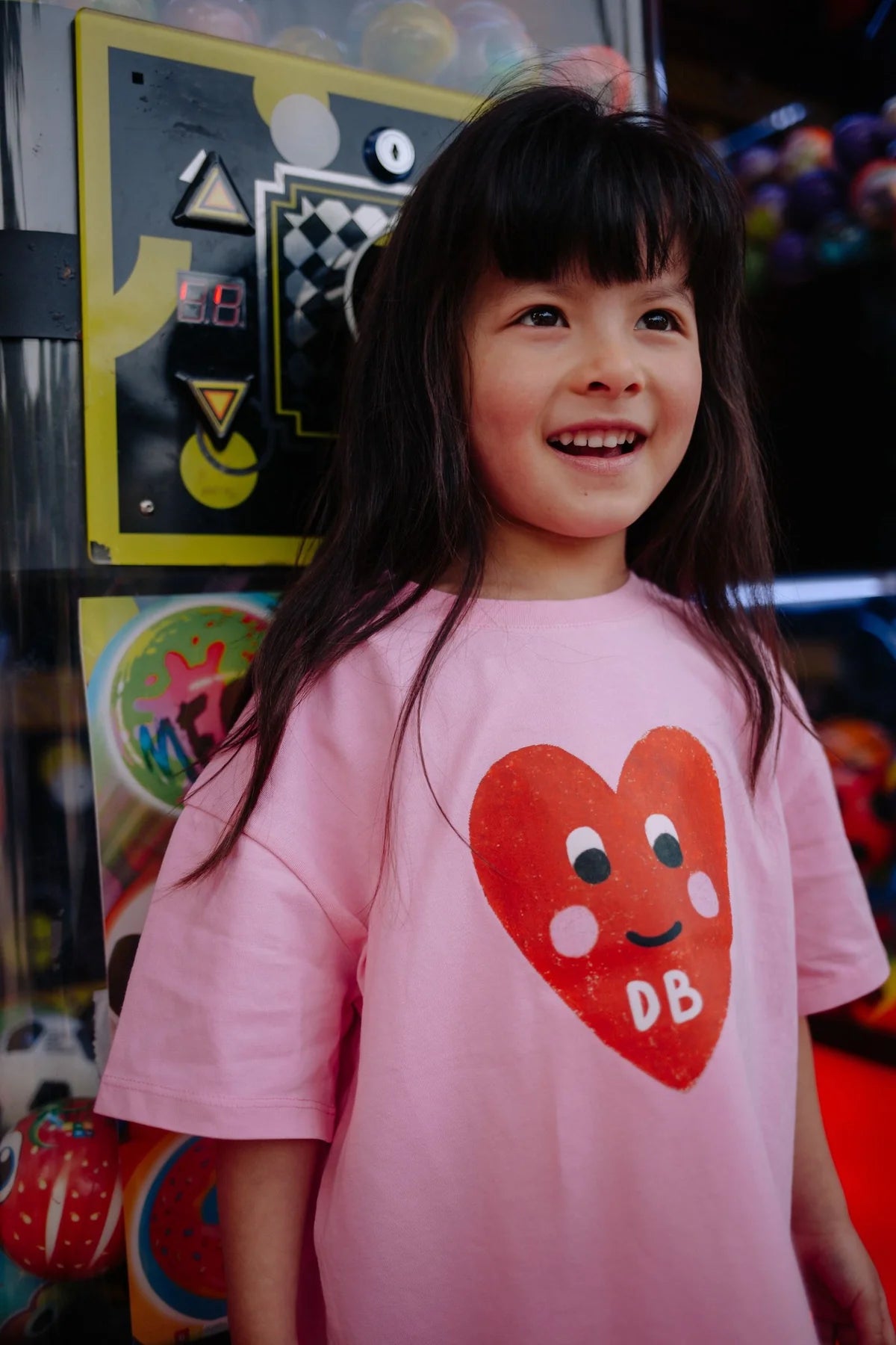 Patty Heart T-Shirt Pink Cosmos