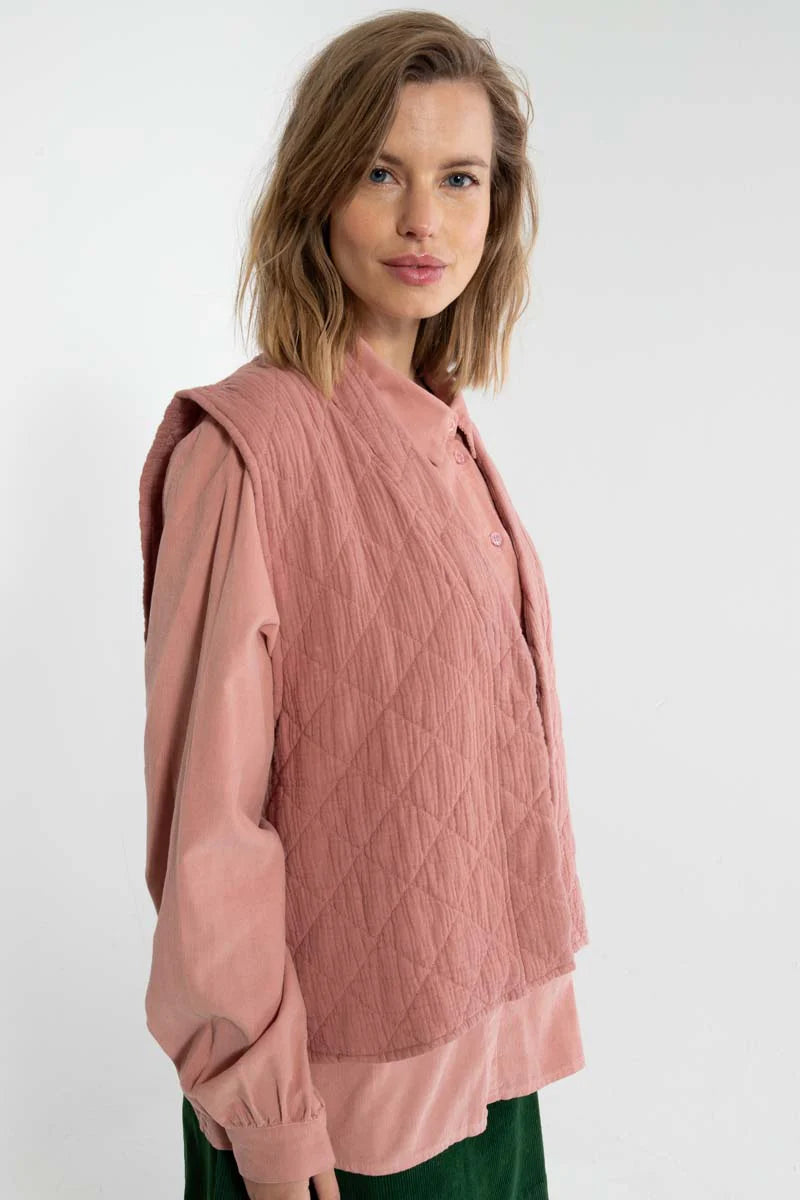 Danevibeke - Steppweste Antique Rose