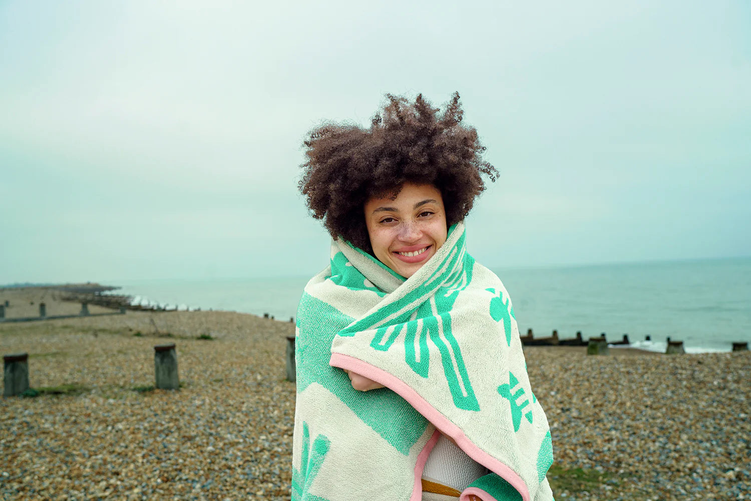 Birds and Bees - Bath Towel