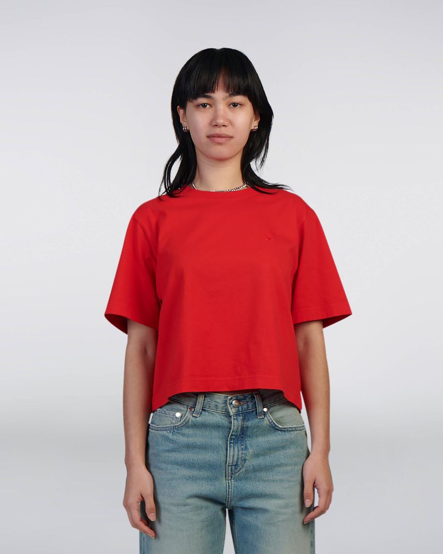 W' Core T-Shirt - Fiery Red