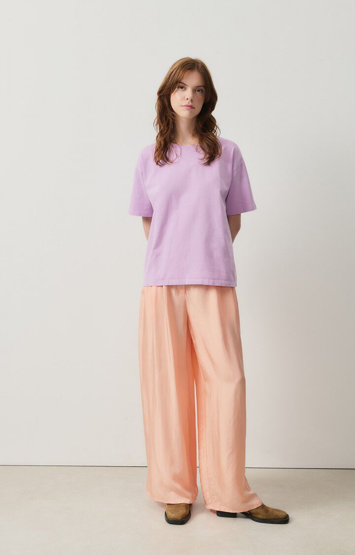 Damen-T-Shirt Fizvalley - Parme Vintage