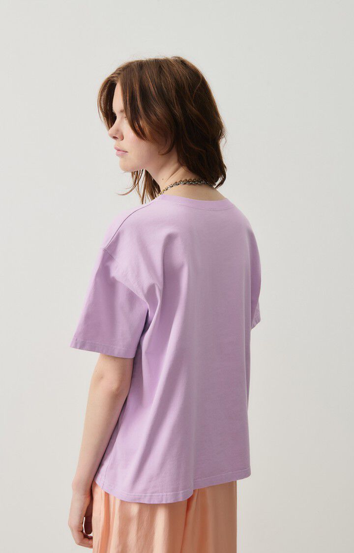 Damen-T-Shirt Fizvalley - Parme Vintage