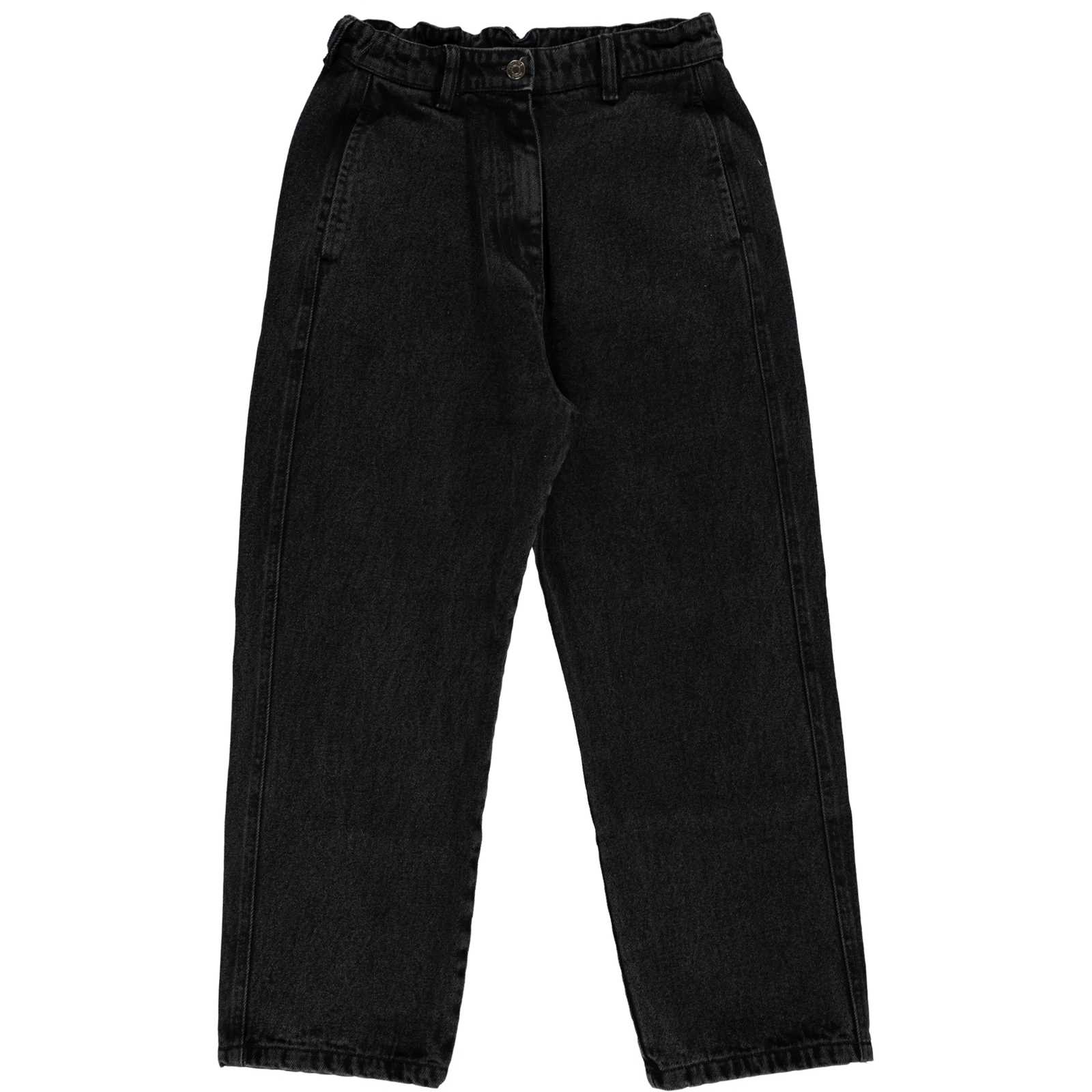 Gentiane Long Trousers - Denim-Noir