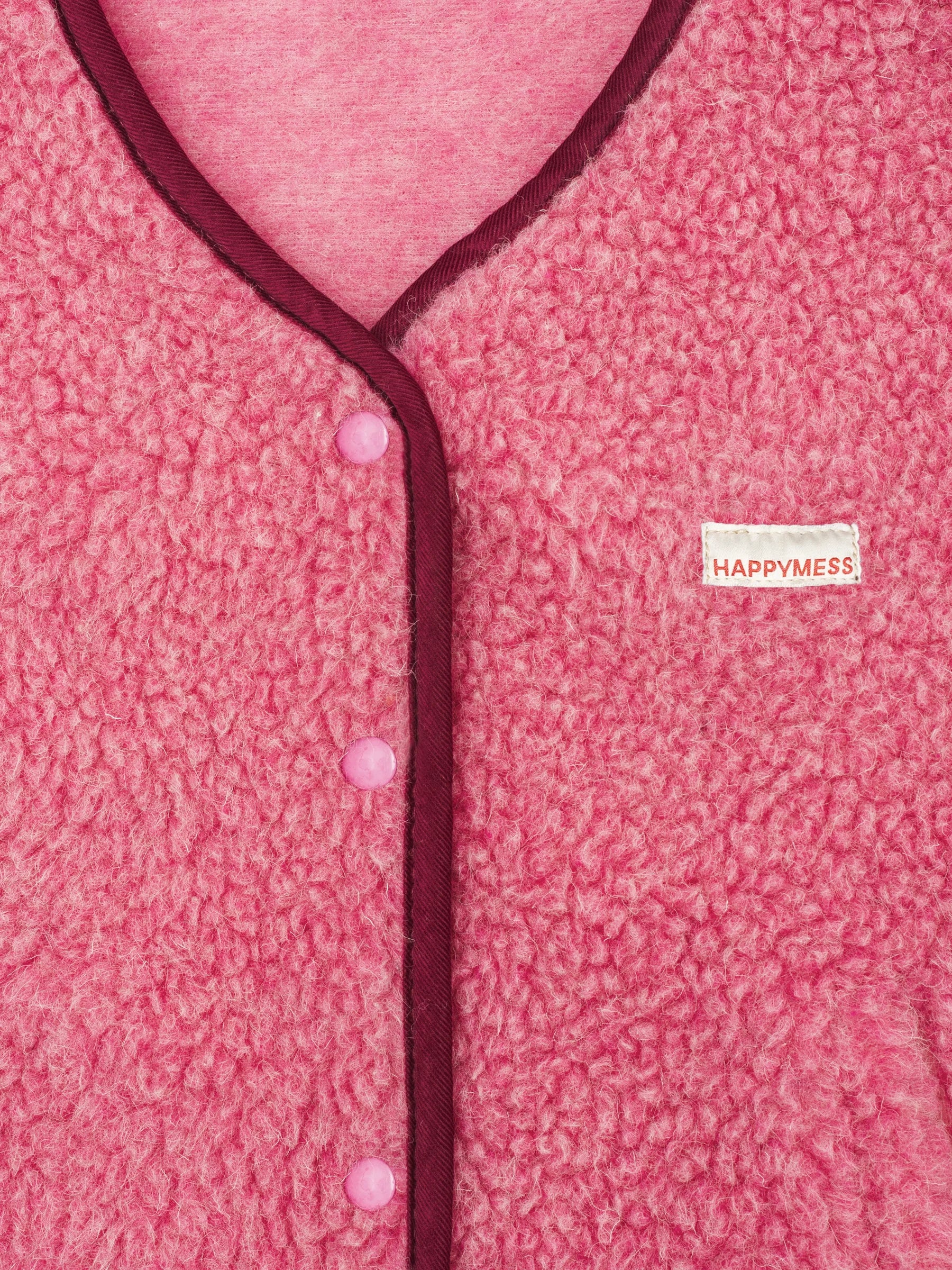 Merino Vest - Dusty Pink