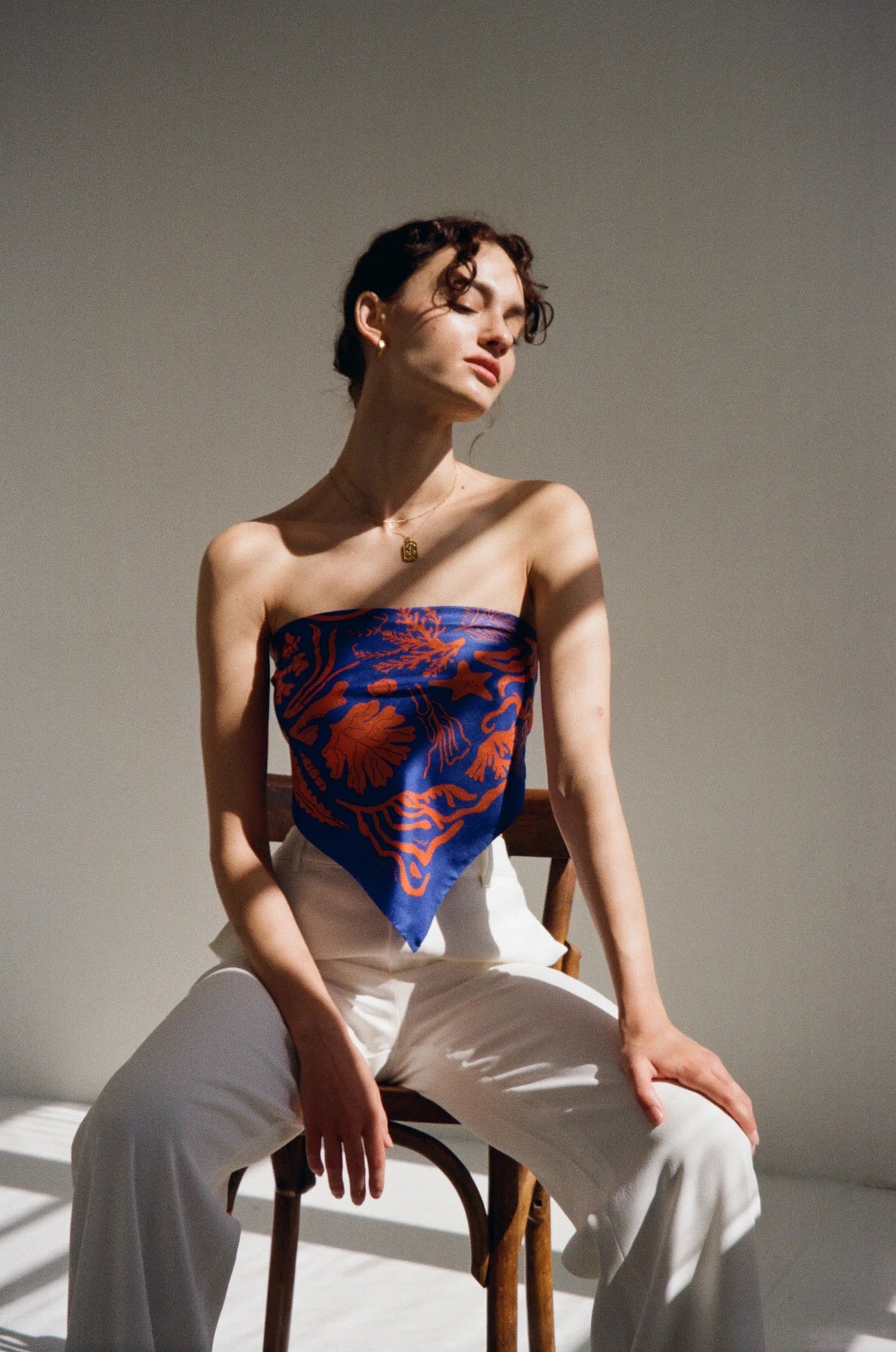 Kelp Forest Seidenfoulard