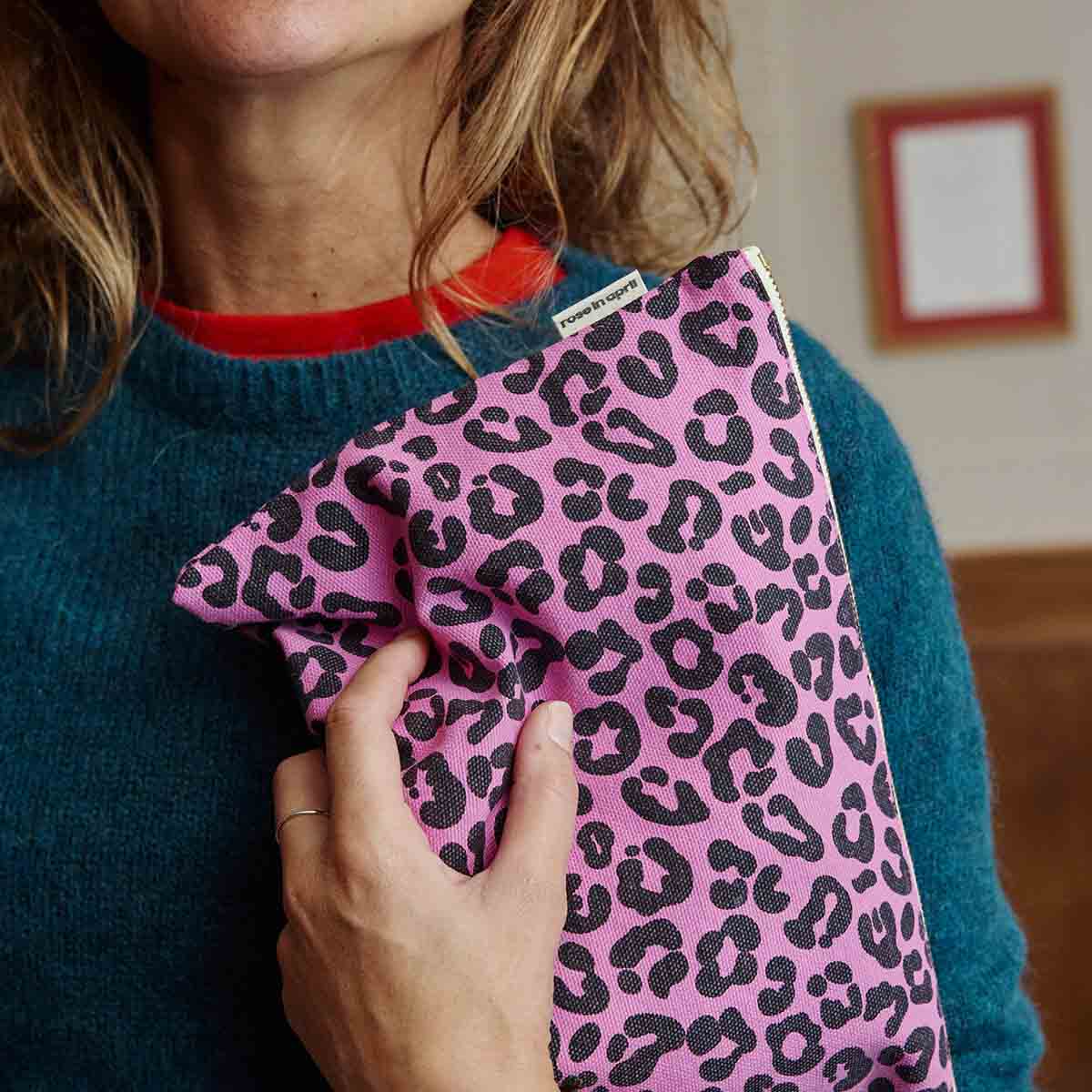 Pouch Lili Leopard - Orchid
