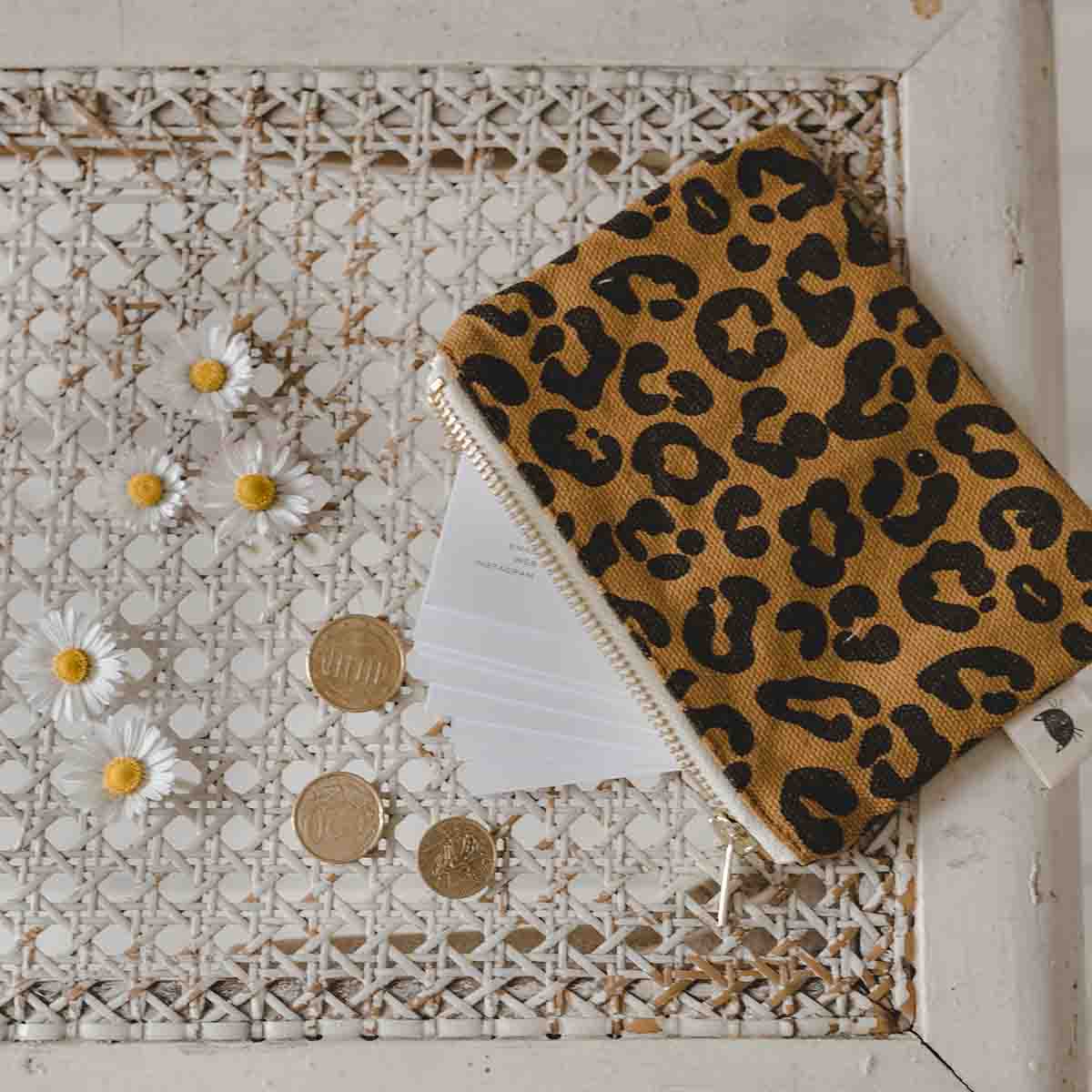 Purse Marie Leopard - Caramel