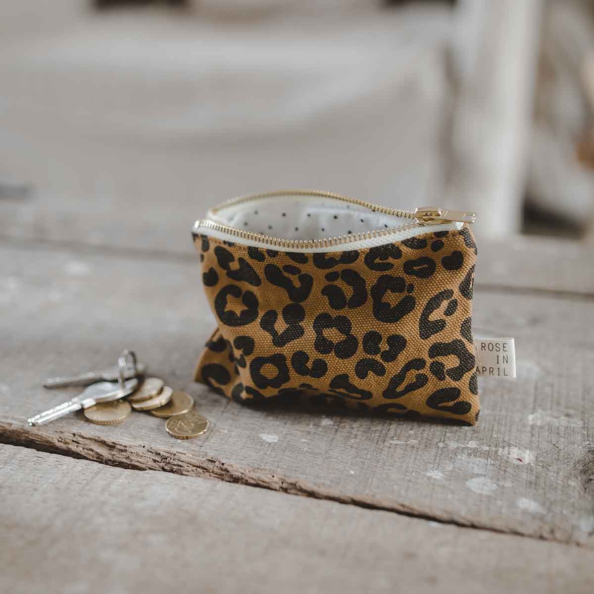 Purse Marie Leopard - Caramel