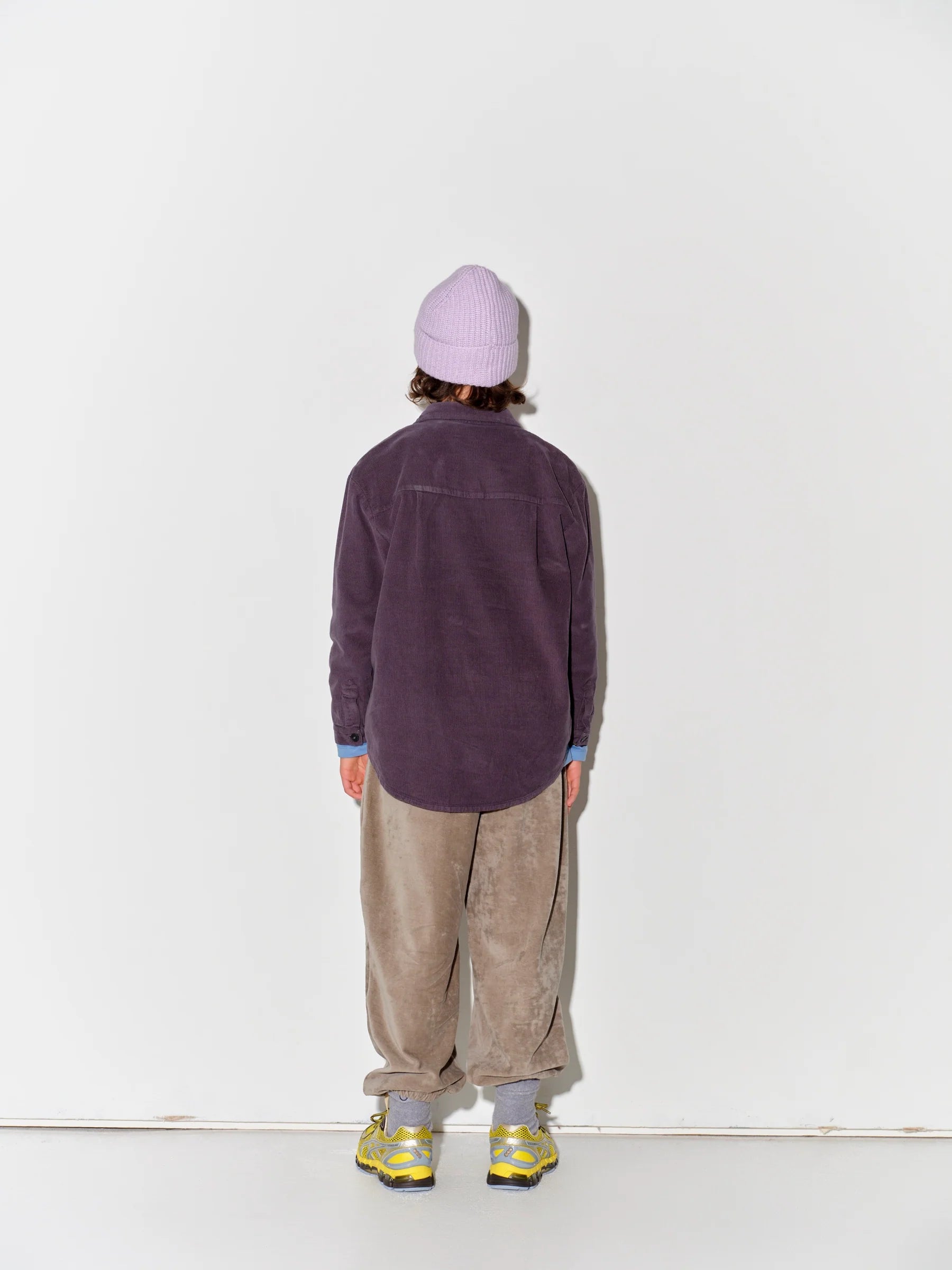 Balloon Pant - Velour - Satellite