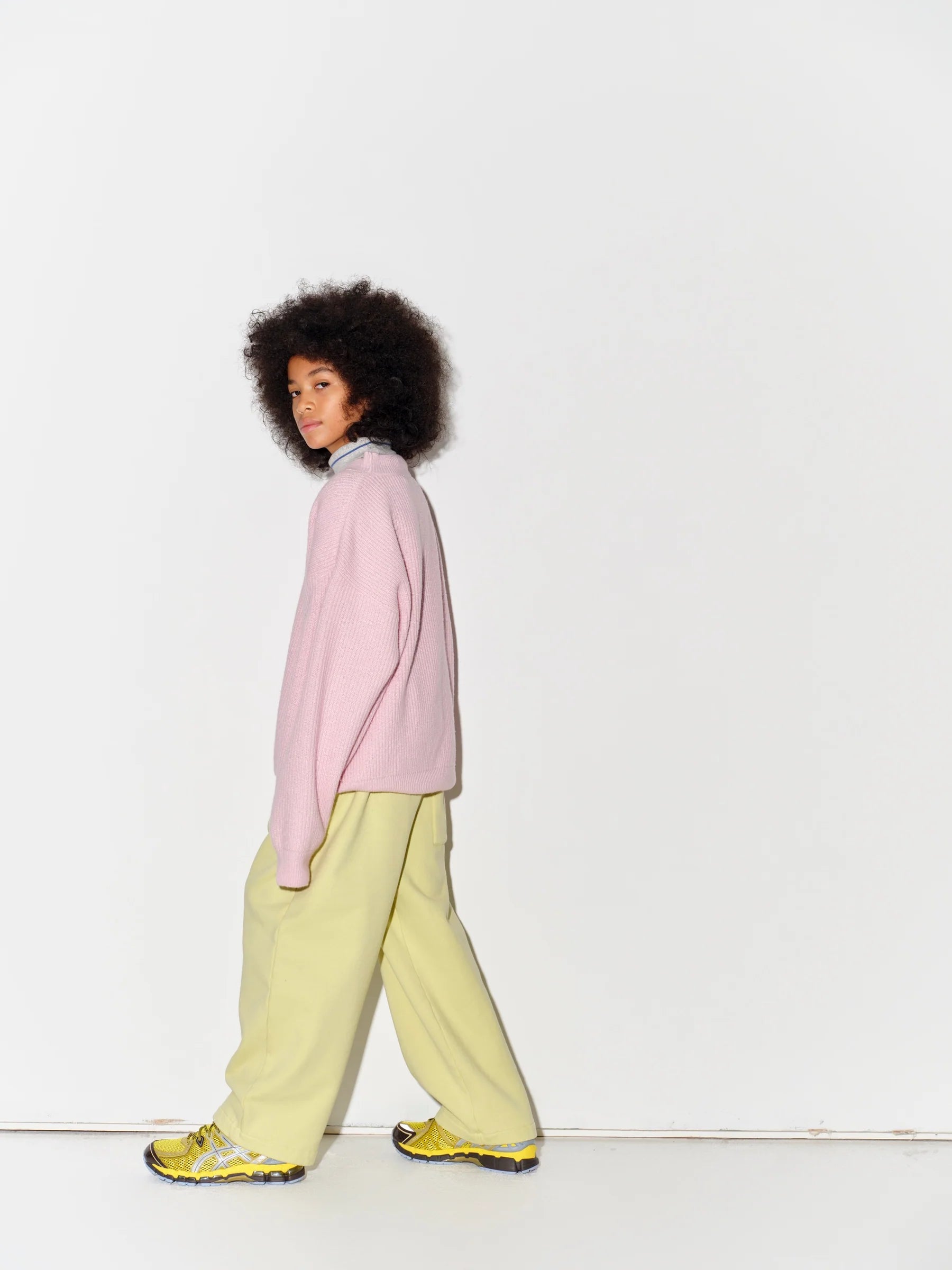 Rib Sweater - Pale Pink