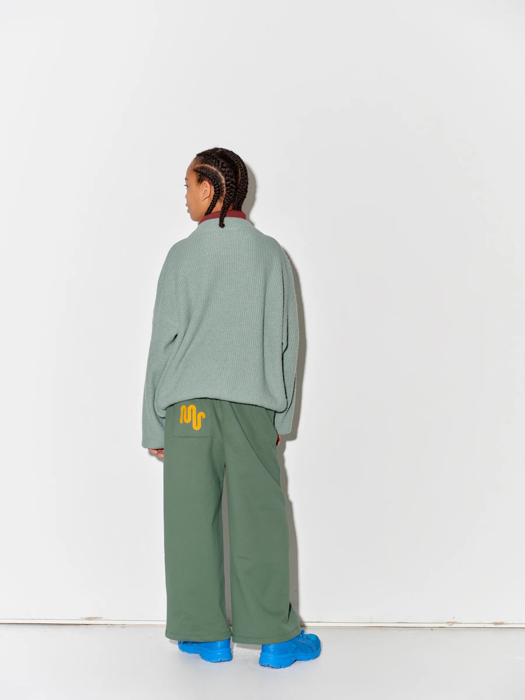Rib Sweater - Sea Knit