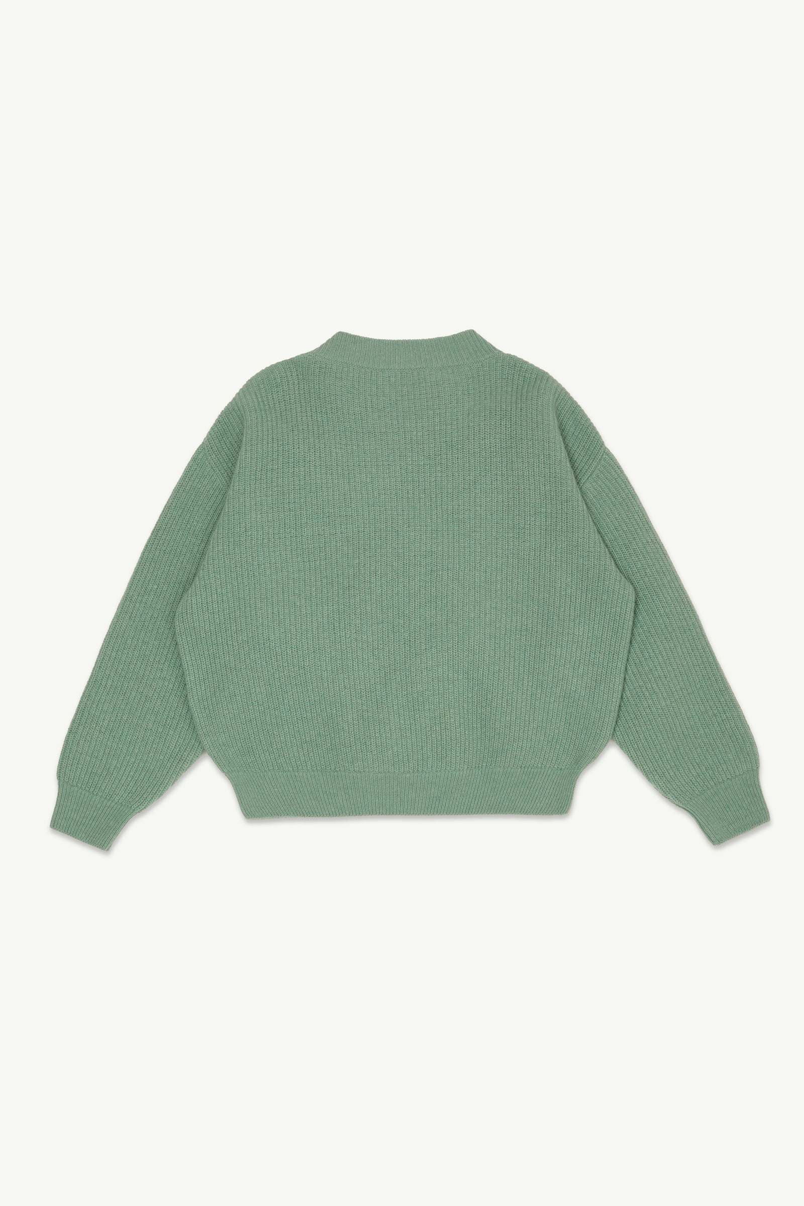 Rib Sweater - Sea Knit