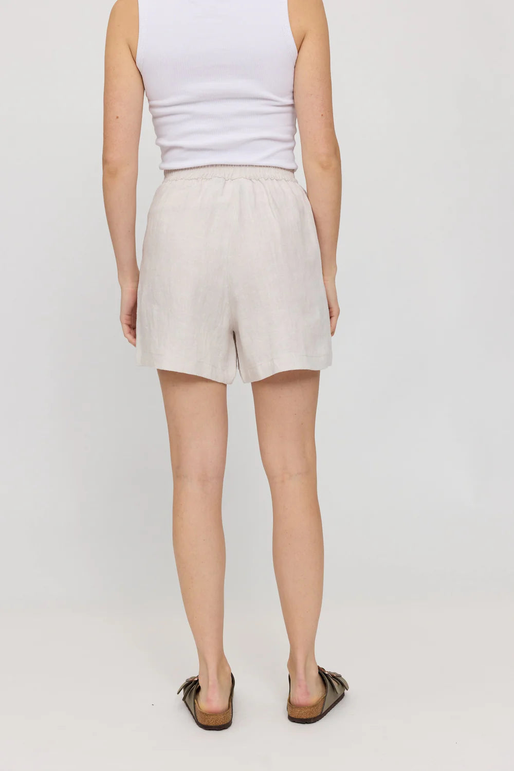 Linen Shorts - moon