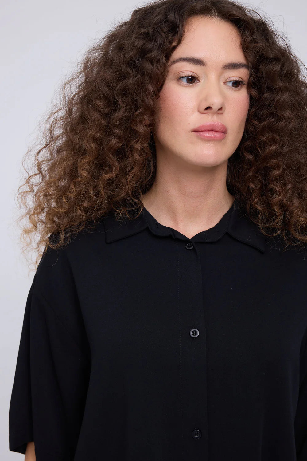 Short Sleeve Shirt - Black
