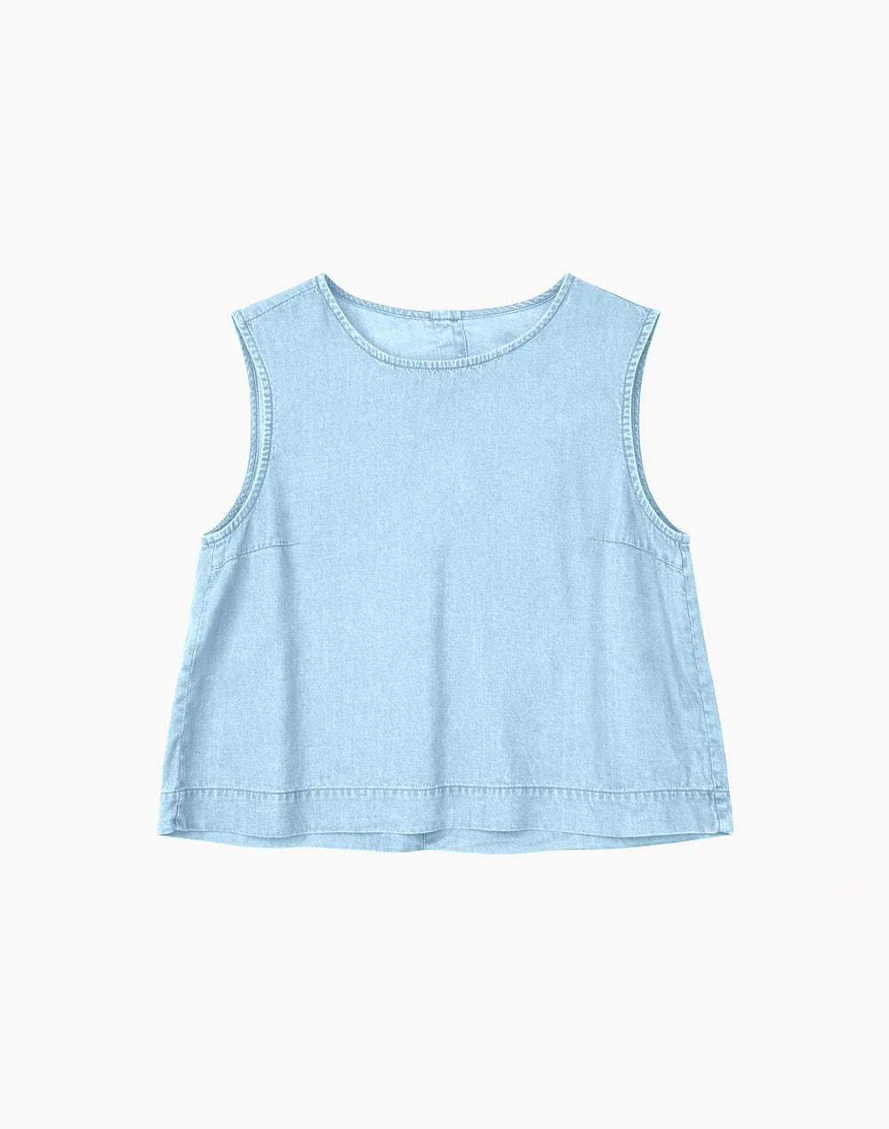 Tencel Top - Light Blue Wash