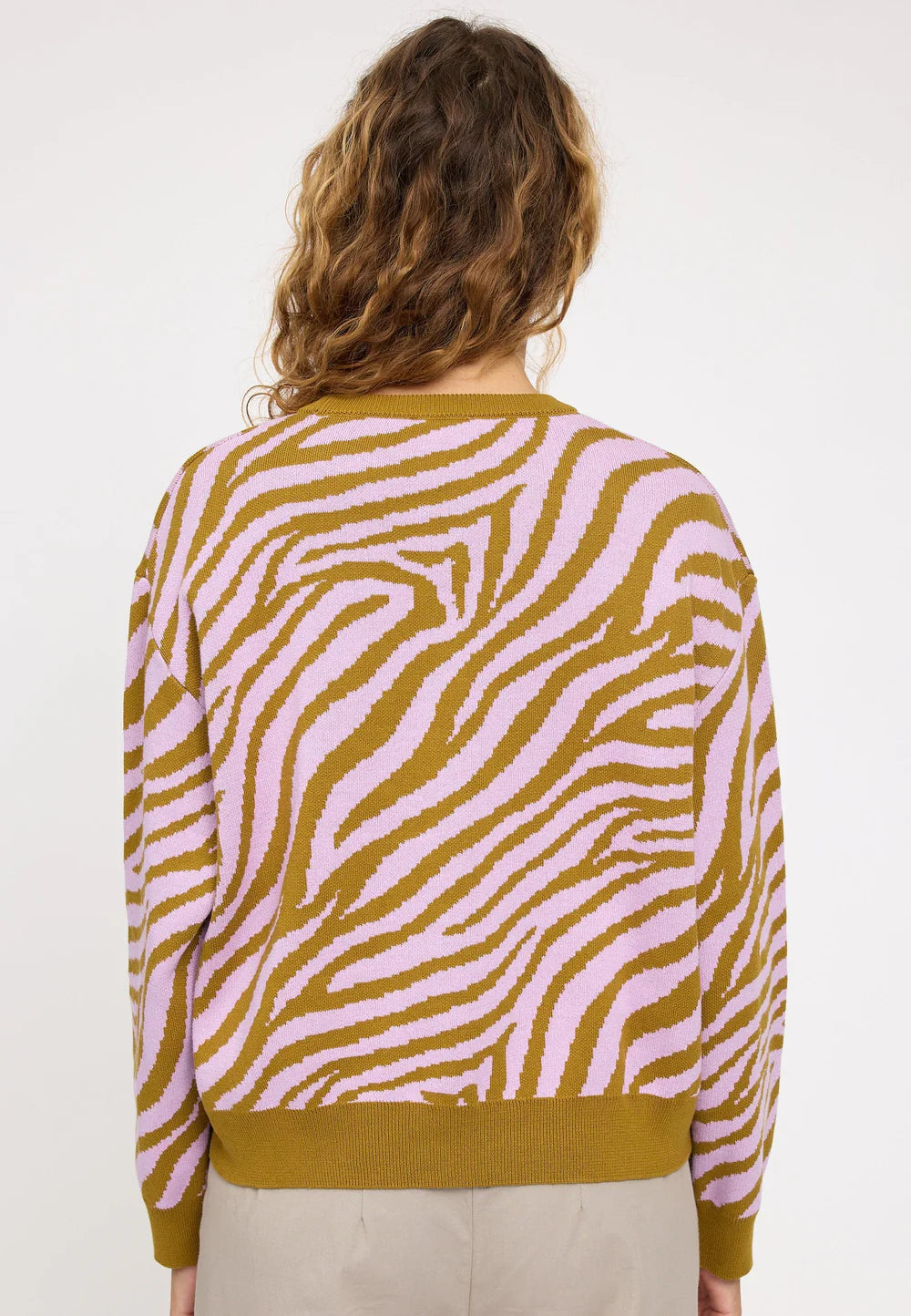 Zebra Knit Jumper