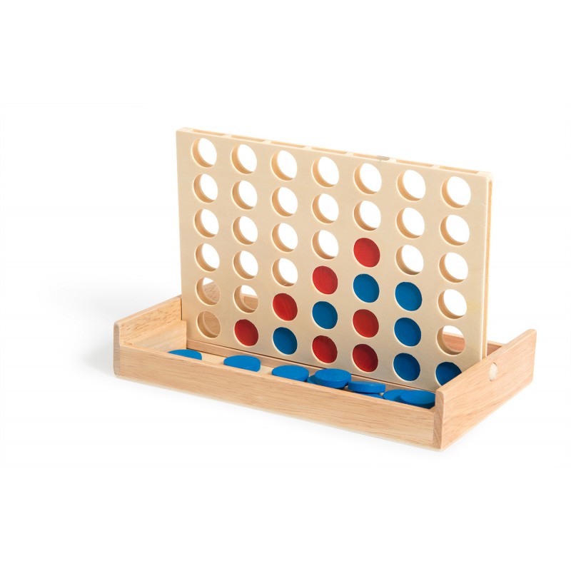 Spiel 4 Gewinnt - Holz