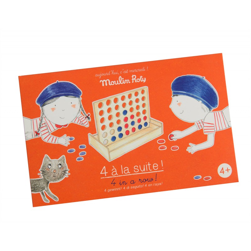 Spiel 4 Gewinnt - Holz