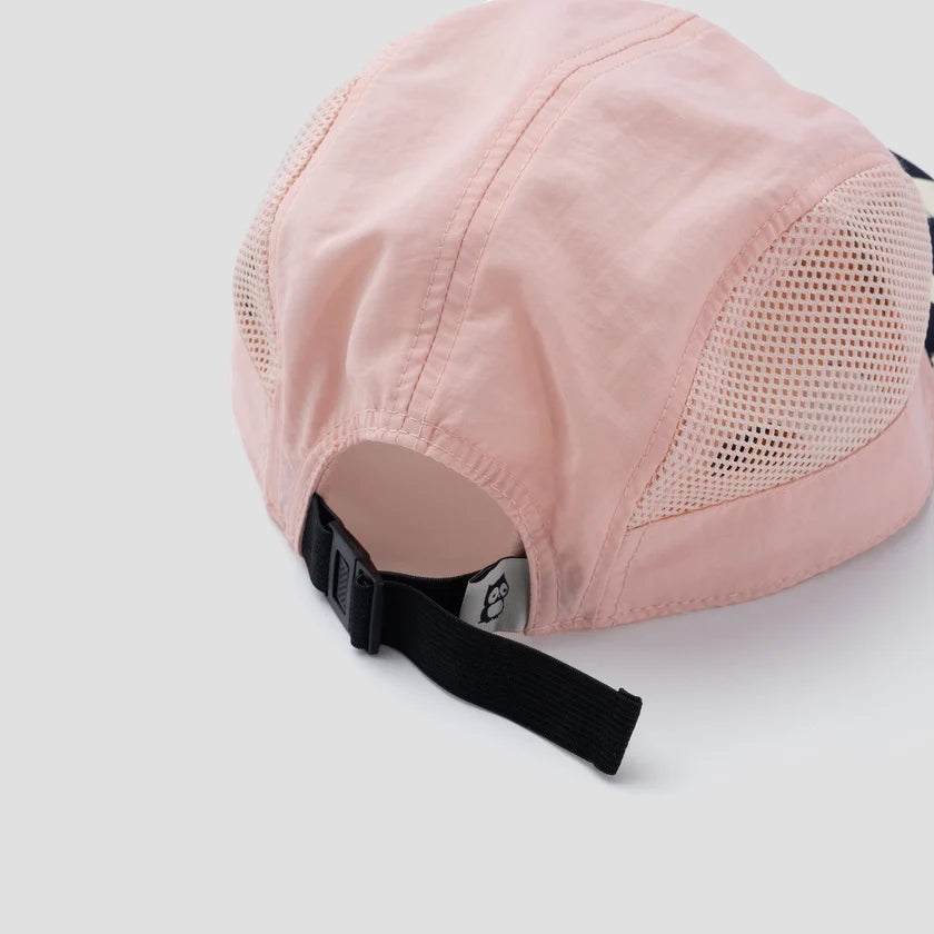Yuma Sommer Cap "Underground" - Sunset Rose / Off White