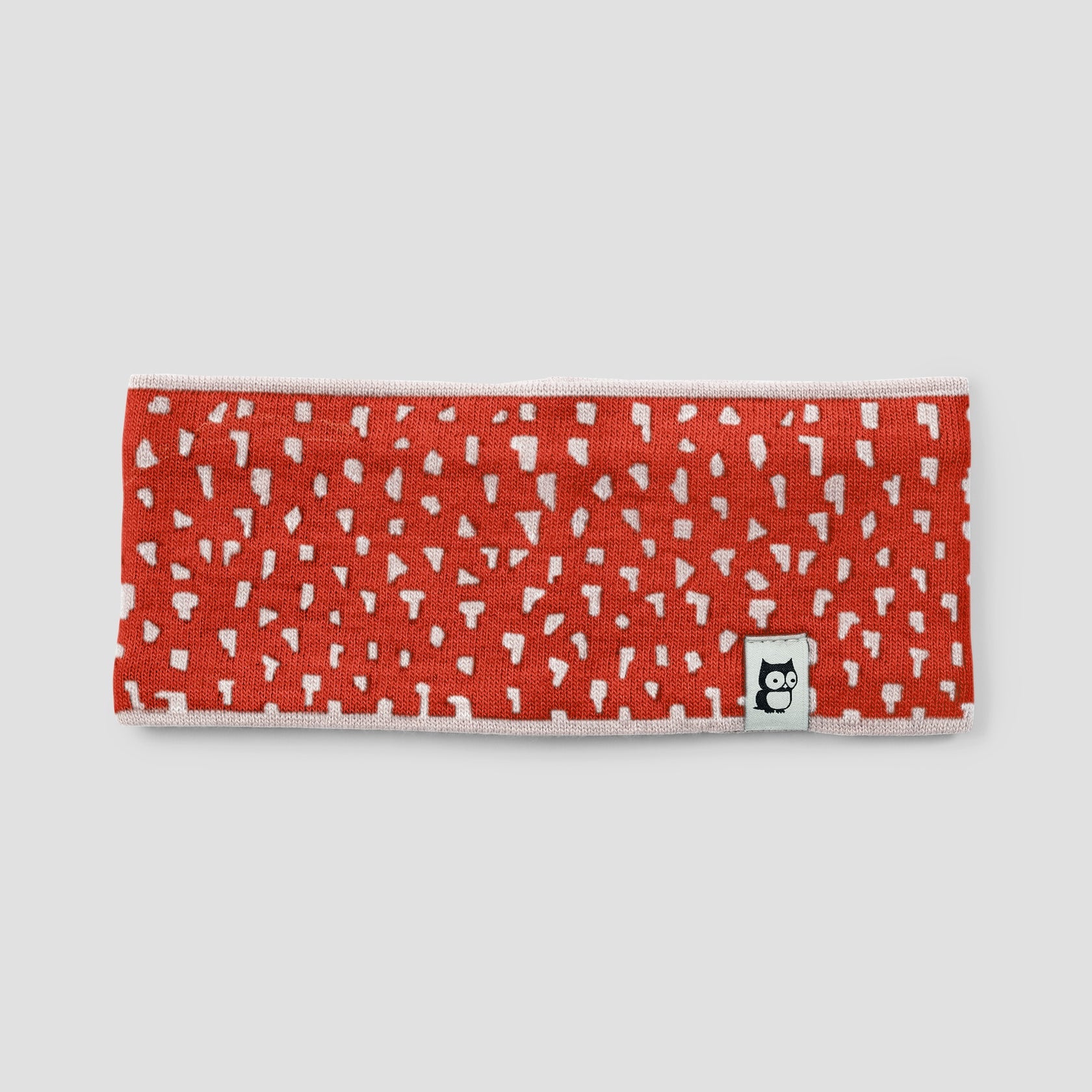 Ciel Merino Stirnband - Amber/Off White