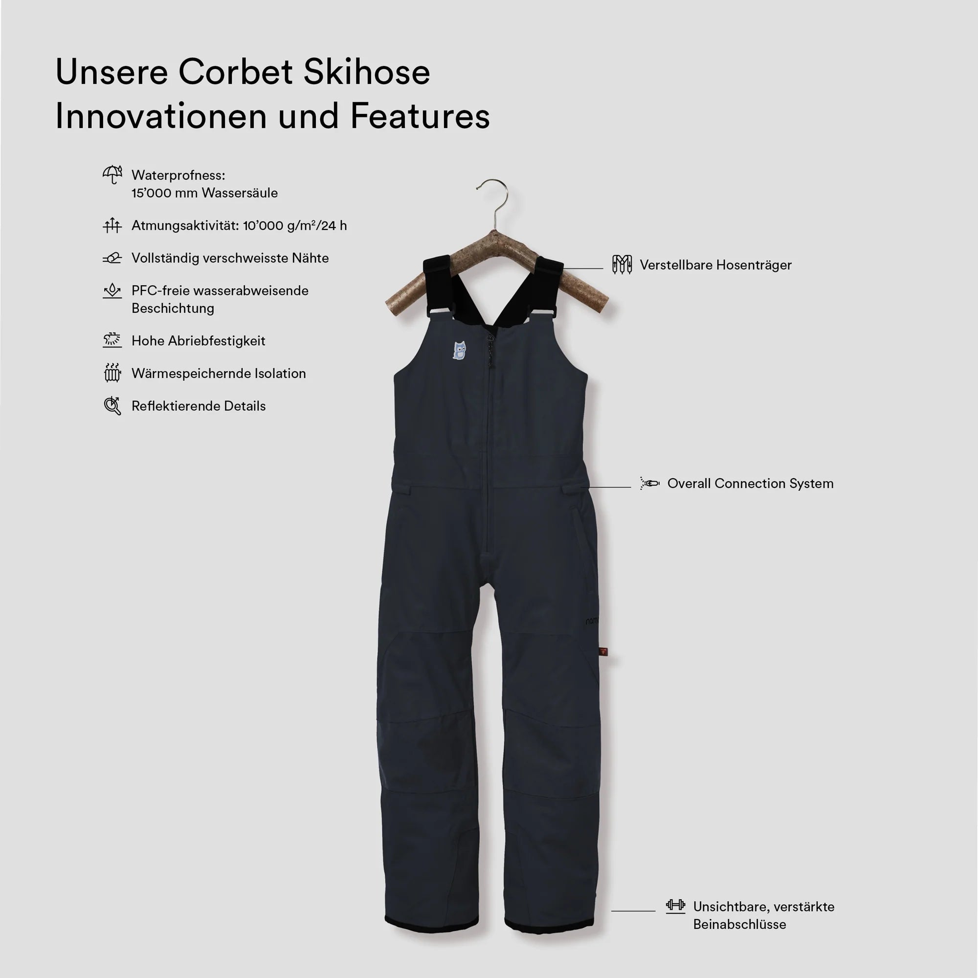 Corbet Skihose - Navy