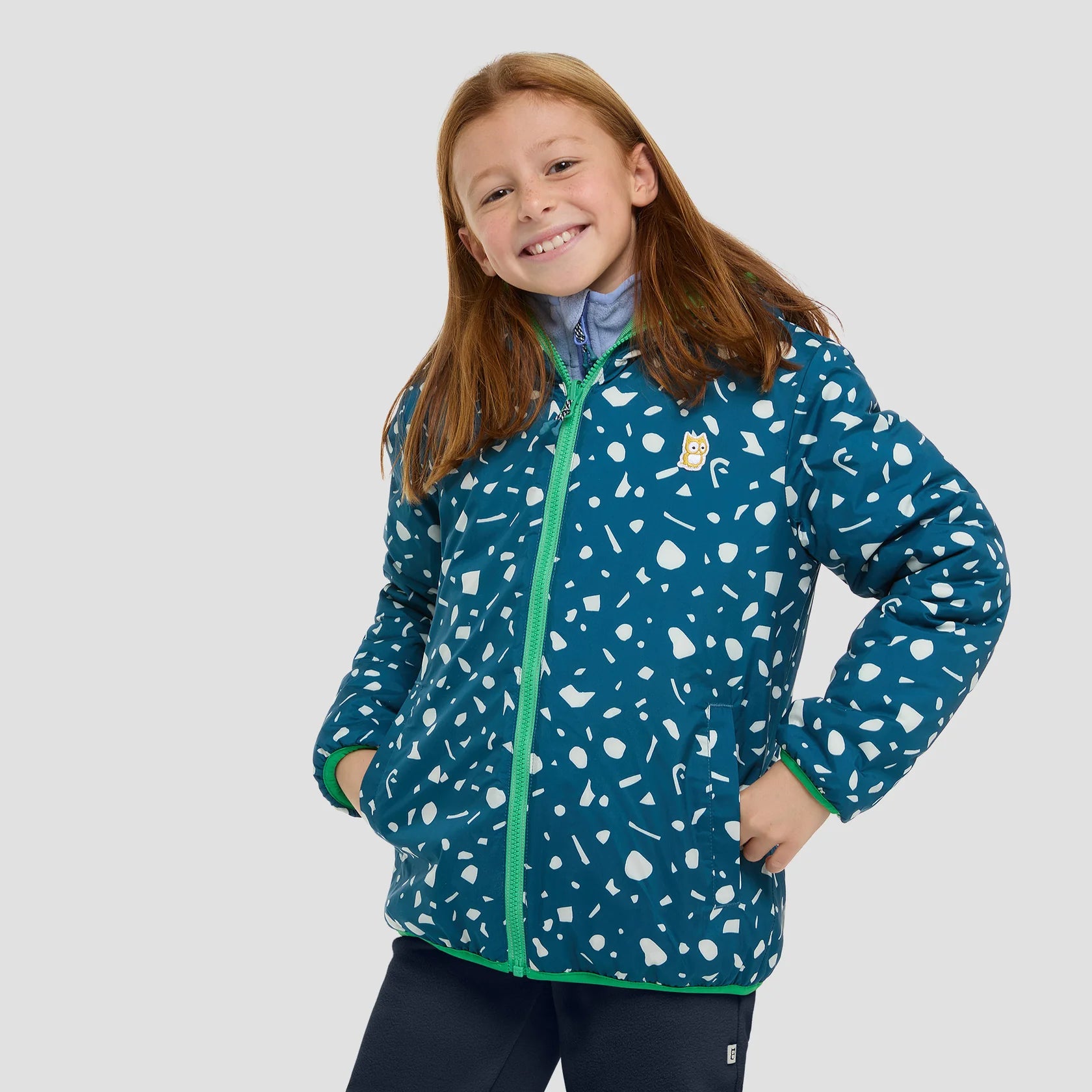 Prima Loft Jacke - Grün/Petrol
