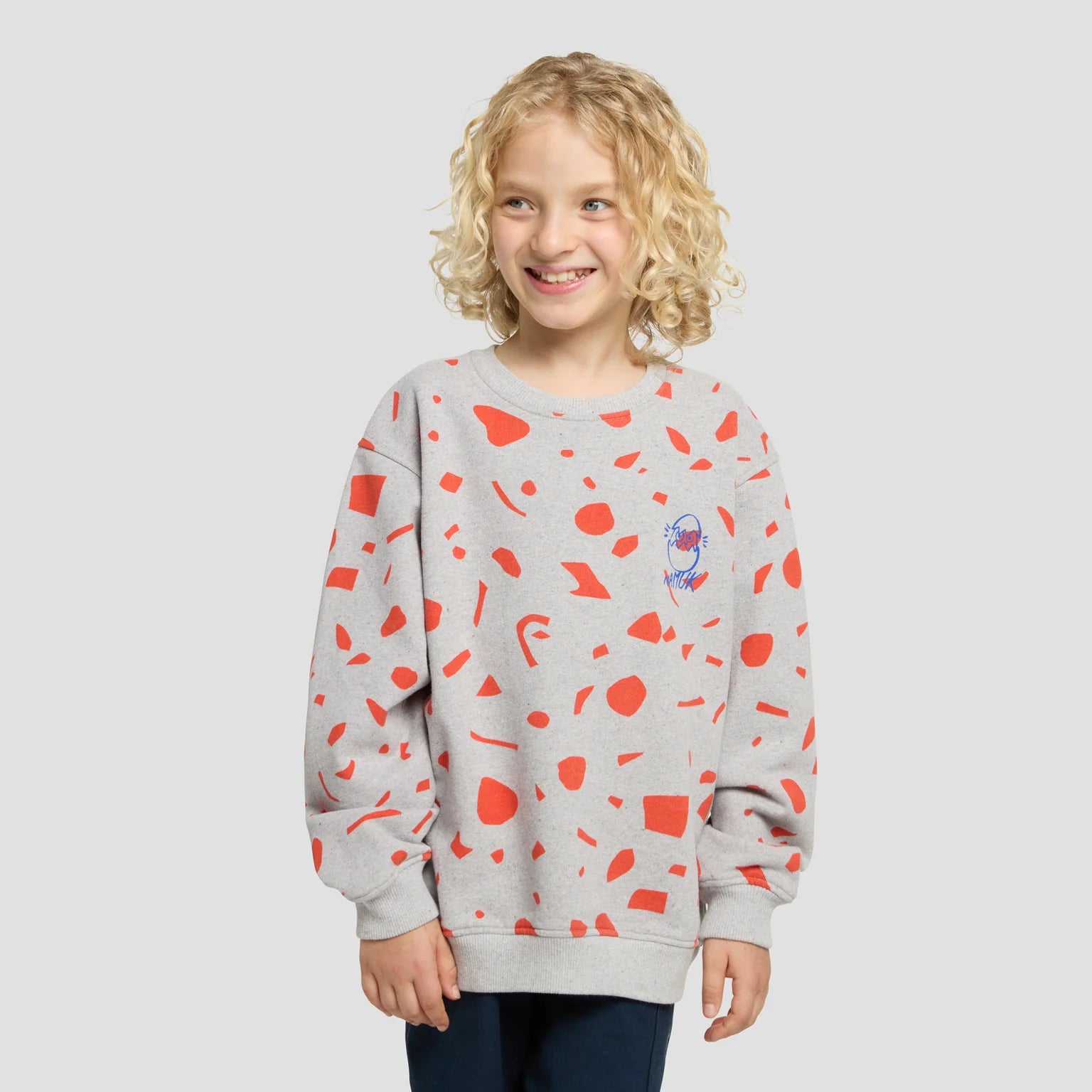 Macem Sweatshirt - Red orange