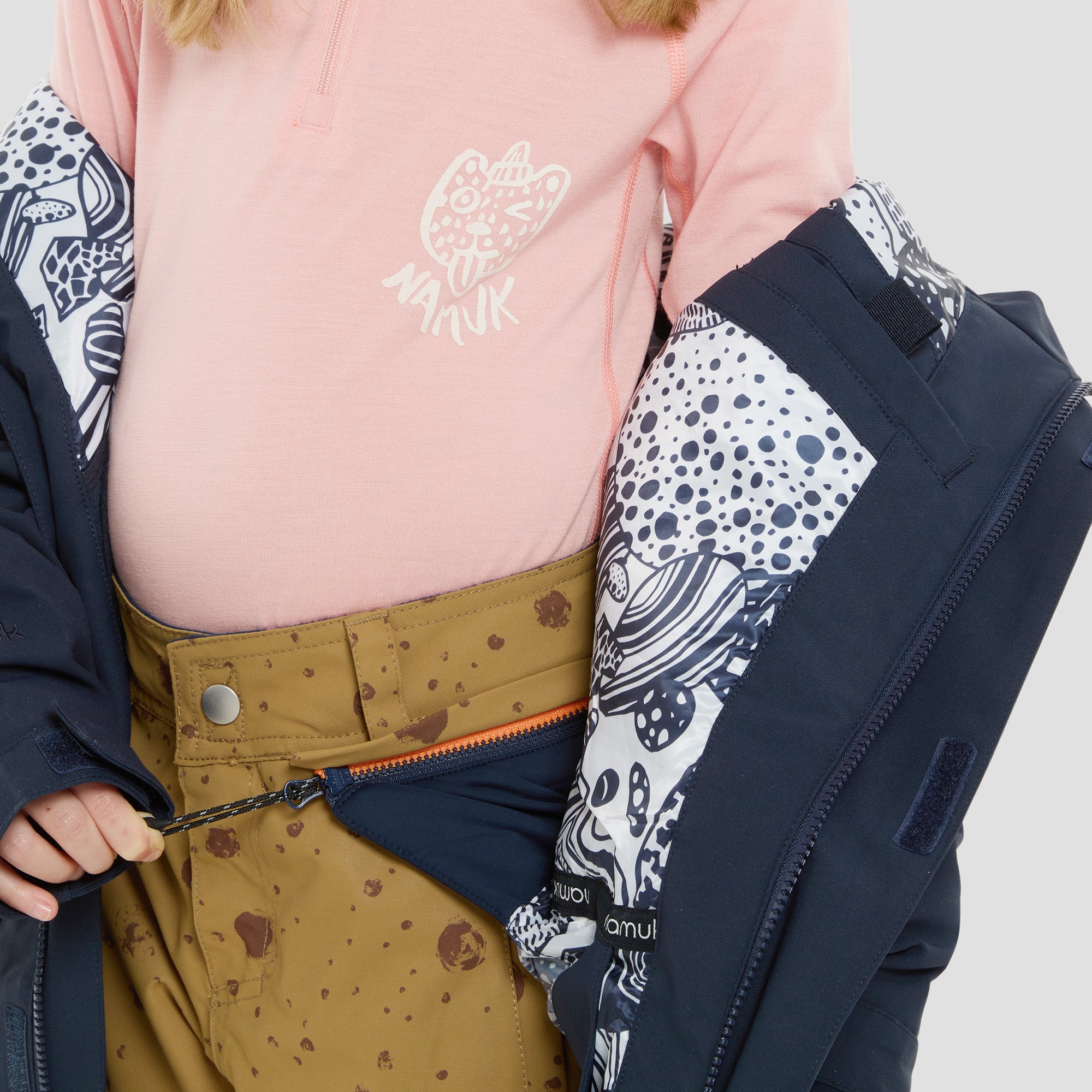 Mission Winterjacke - Navy
