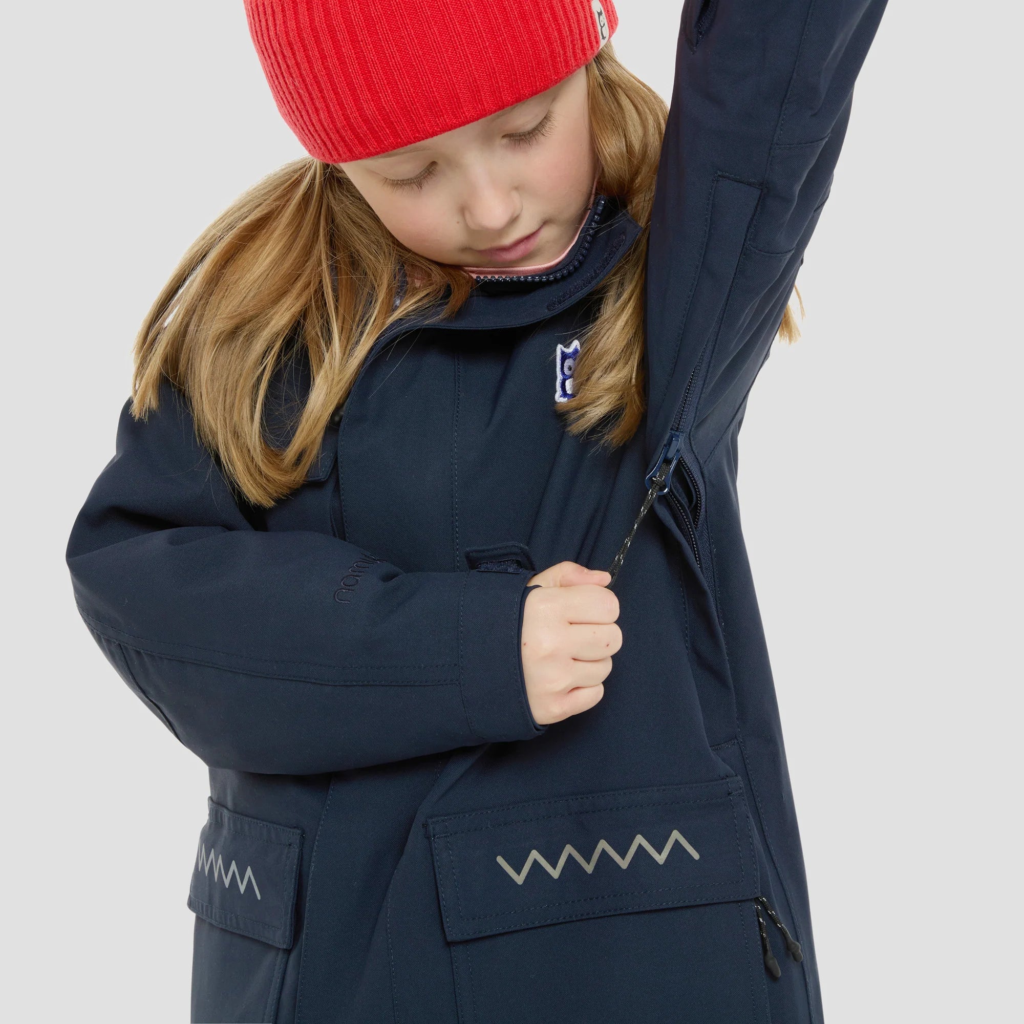 Mission Winterjacke - Navy