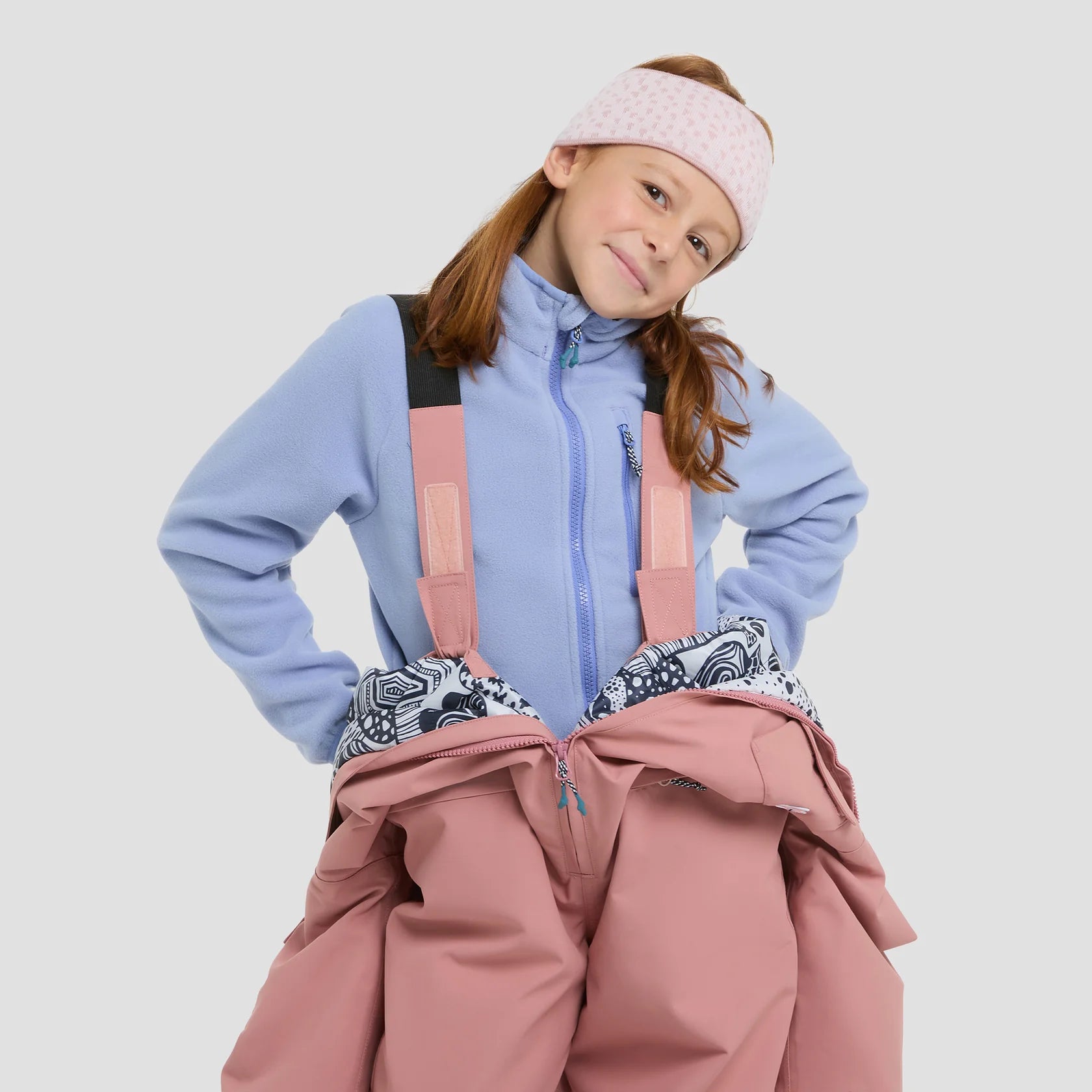 Quest Snow Overall - Rosa