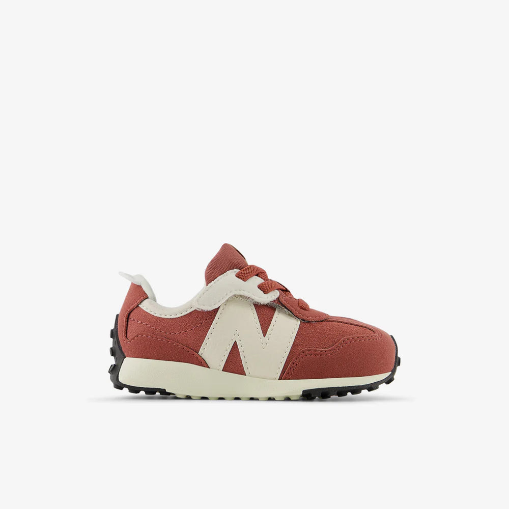 I 327 NEW-B Hook & Loop Freizeitschuh - Red Rock/Linen