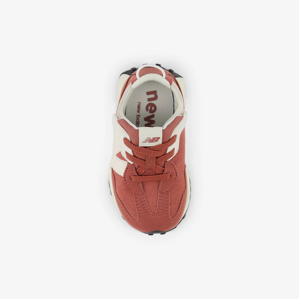 I 327 NEW-B Hook & Loop Freizeitschuh - Red Rock/Linen
